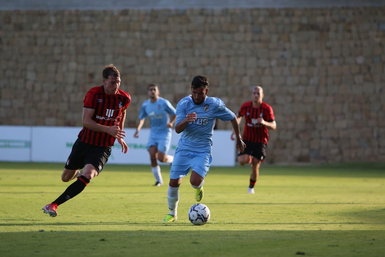 Las fotos del amistoso entre el Bournemouth y la Balona