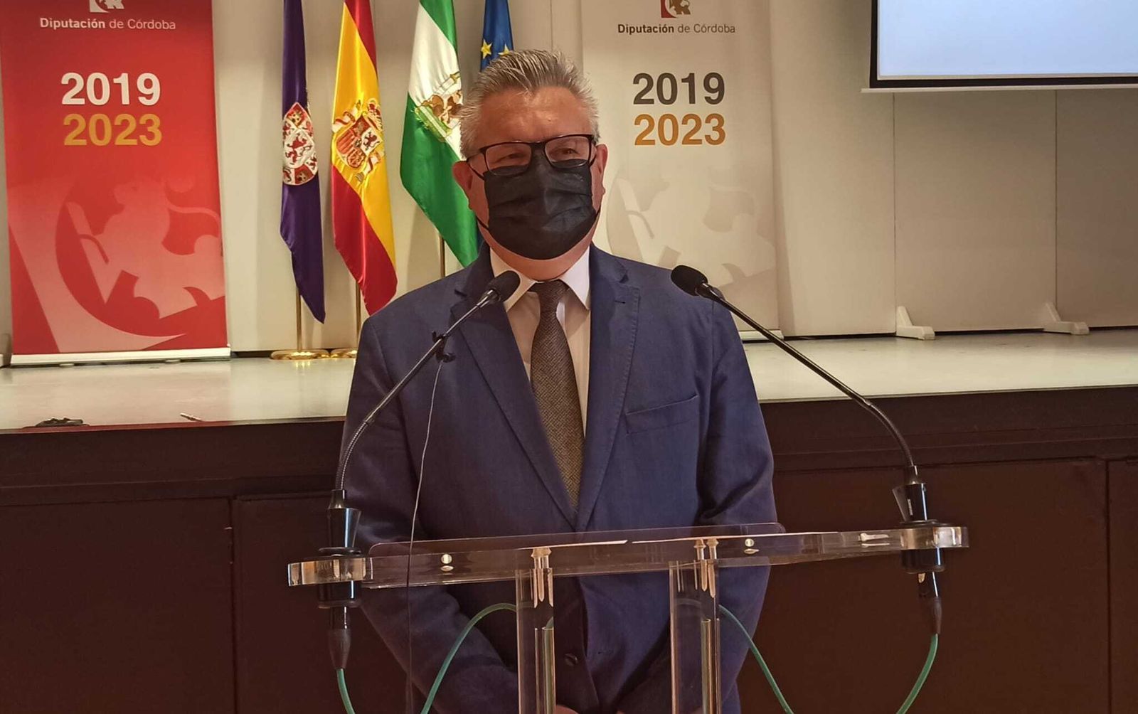 El portavoz del PSOE en la Diputación de Córdoba, Esteban Morales.