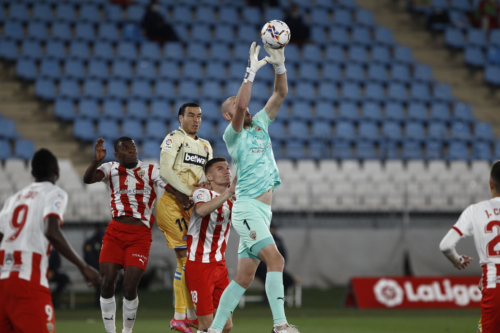 Fotogalería U.D. Almería-R.C.D. Espanyol