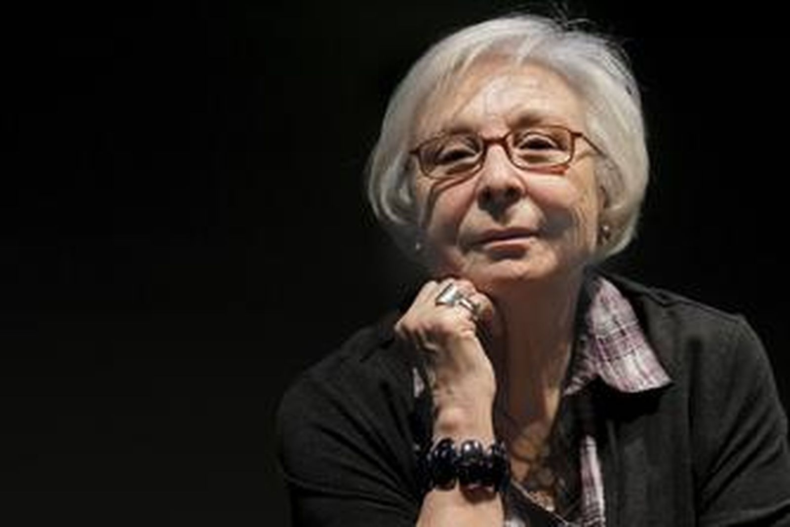 Josefina Molina, el pasado enero durante la presentación de 'Cinco horas con Mario'.