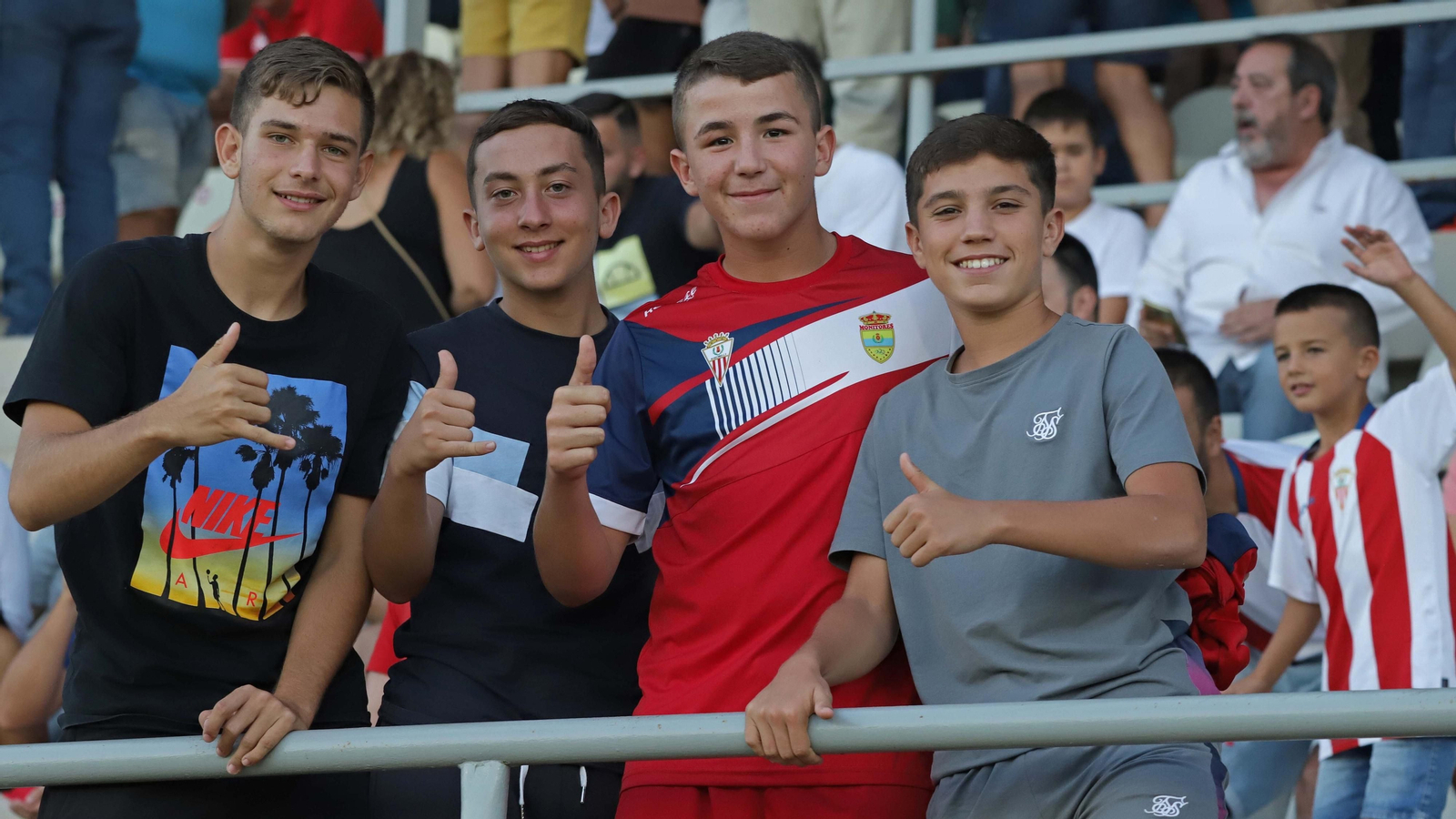 Ambiente en el Algeciras - Racing de Ferrol
