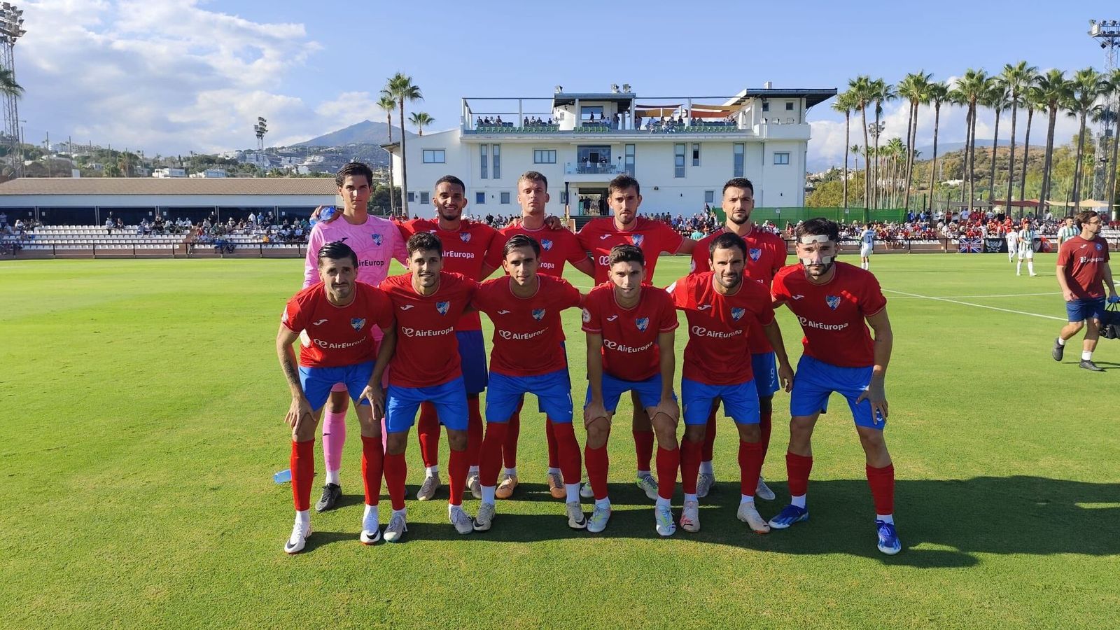 El once inicial del CD Estepona