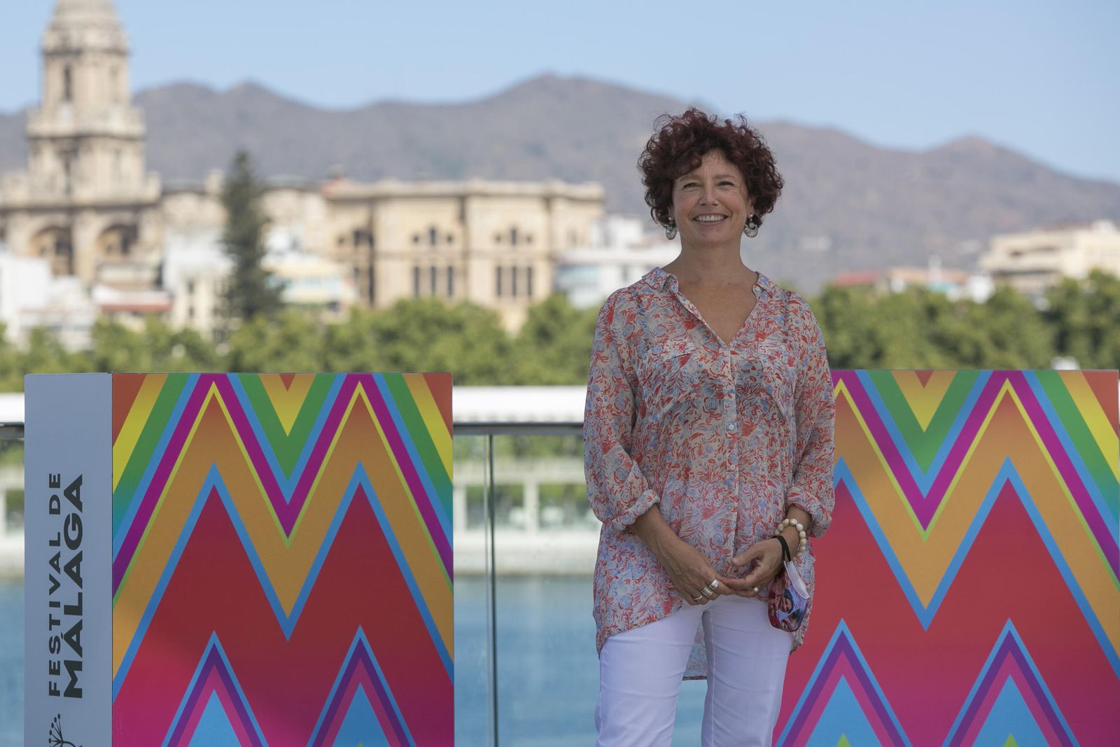 Icíar Bollaín, este viernes en la presentación de 'La boda de Rosa' en el Festival de Málaga.