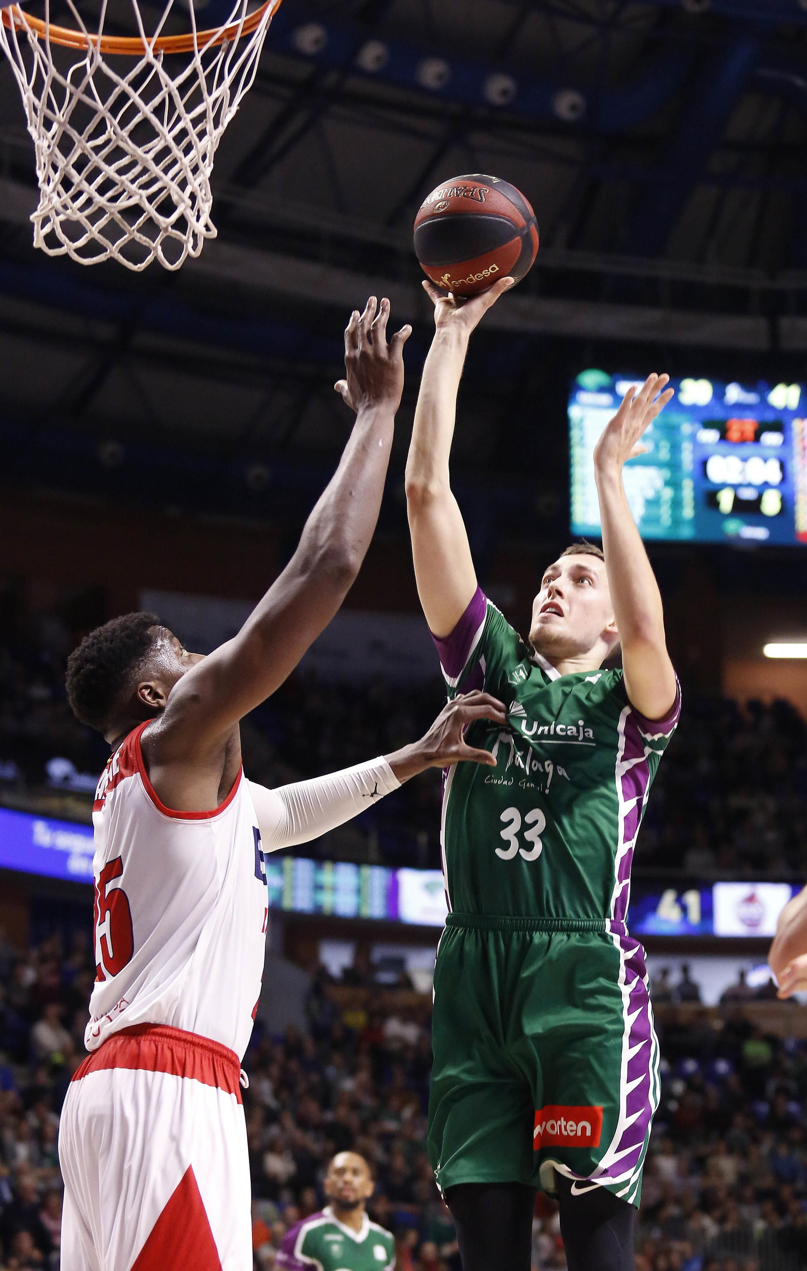 Las imágenes del Unicaja Baloncesto - Baxi Manresa
