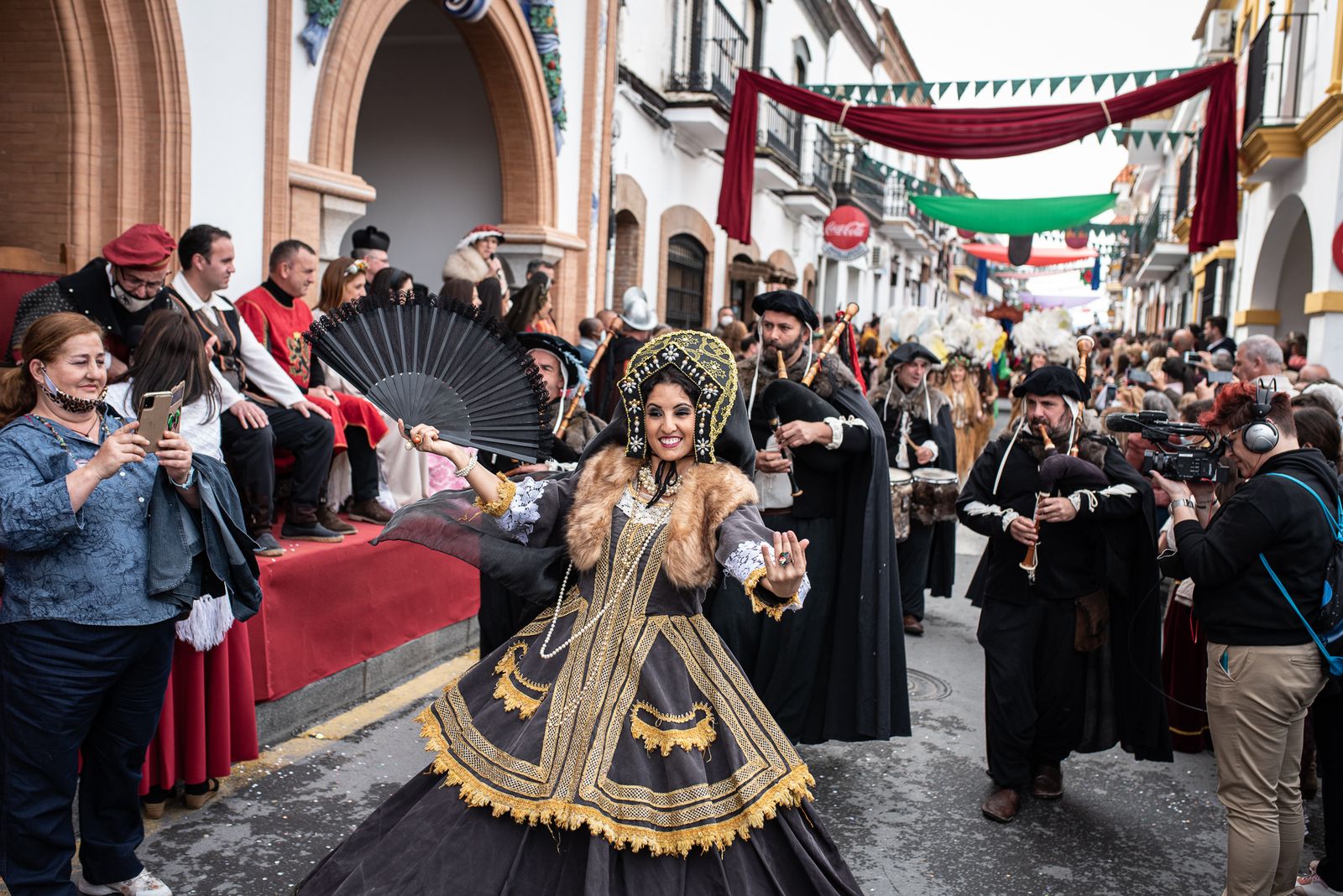 Imágenes del desfile de la Feria del Descubrimiento de Palos de la Frontera