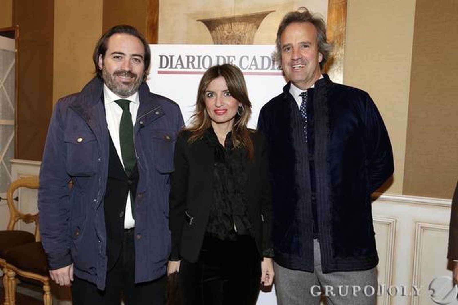 Alberto Grimaldi, Amalia Bulnes e Ignacio Casas de Ciria. 

Foto: Julio Gonzalez-Joaquin Pino-Fito Carreto