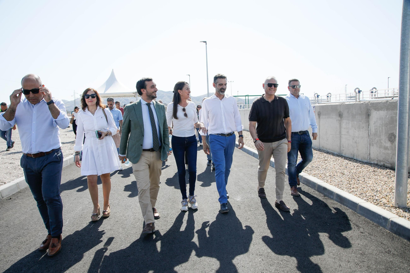 Entrega de la EDAR a Cuevas del Almanzora, en imágenes