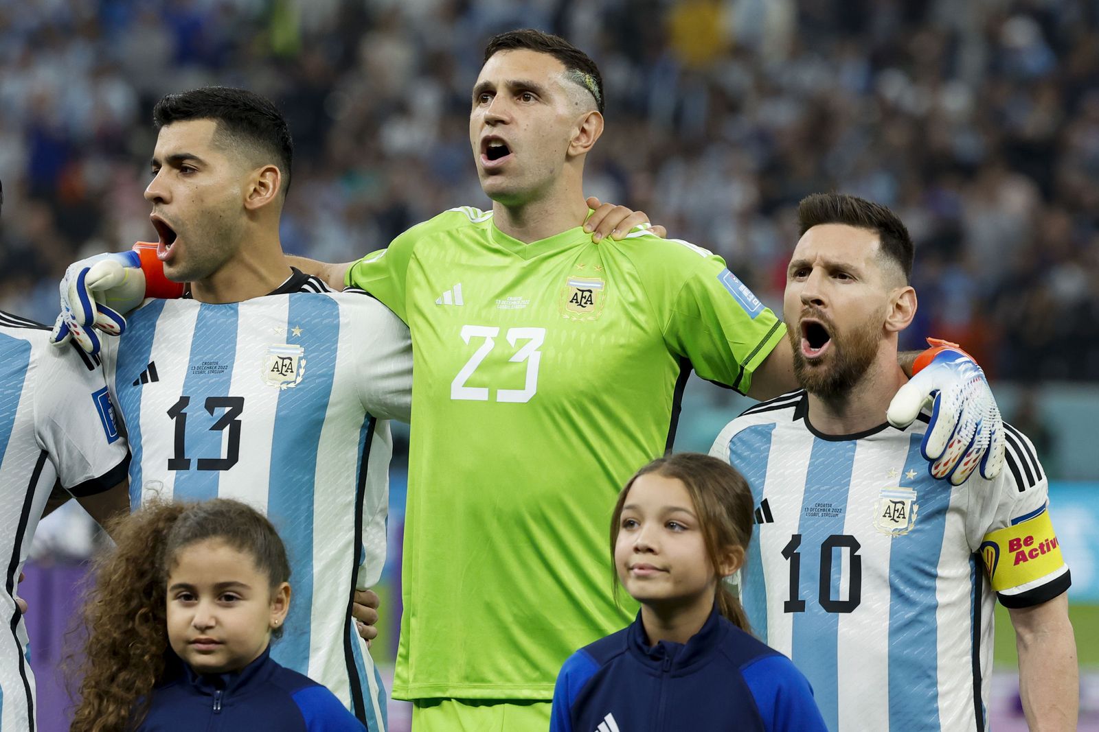 Las fotos de Messi contra Croacia