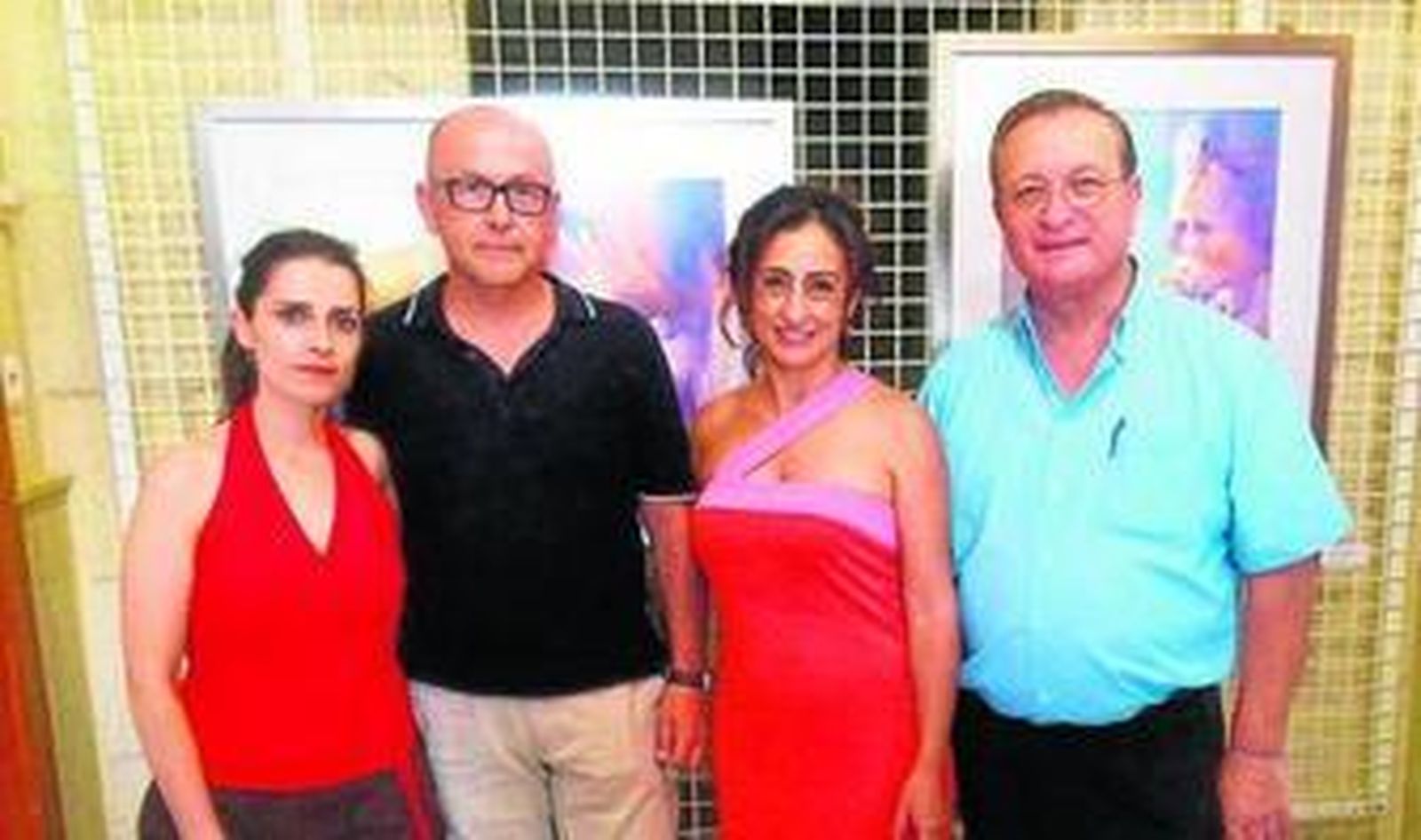 Mariquina Ramos, Diego Miguel Rosas, Gabriela Berlingeri y José Galdeano.