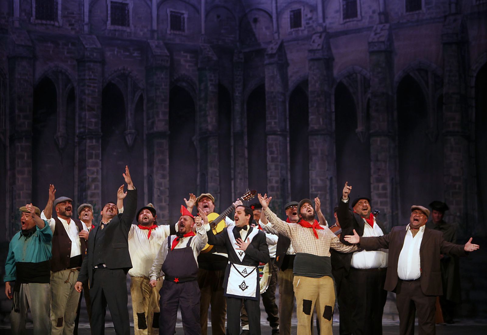 Las imágenes de la vigésima función clasificatoria