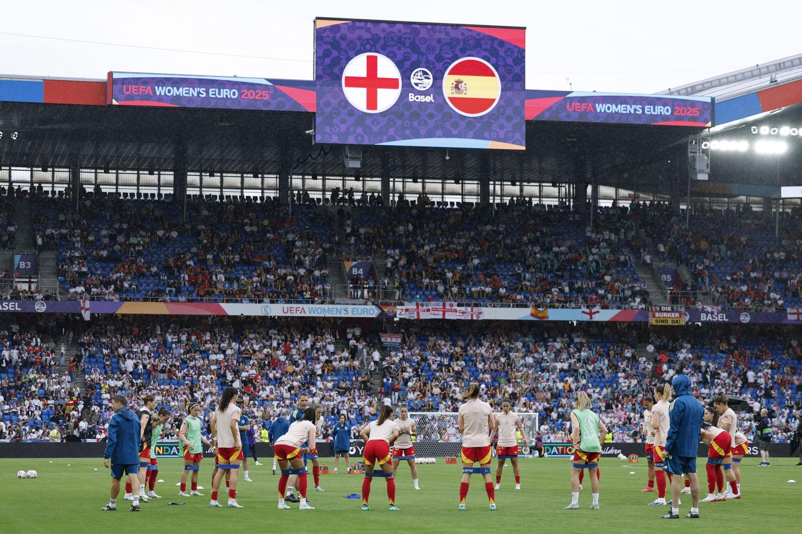 Las mejores imágenes de la final España - Inglaterra de la Eurocopa femenina