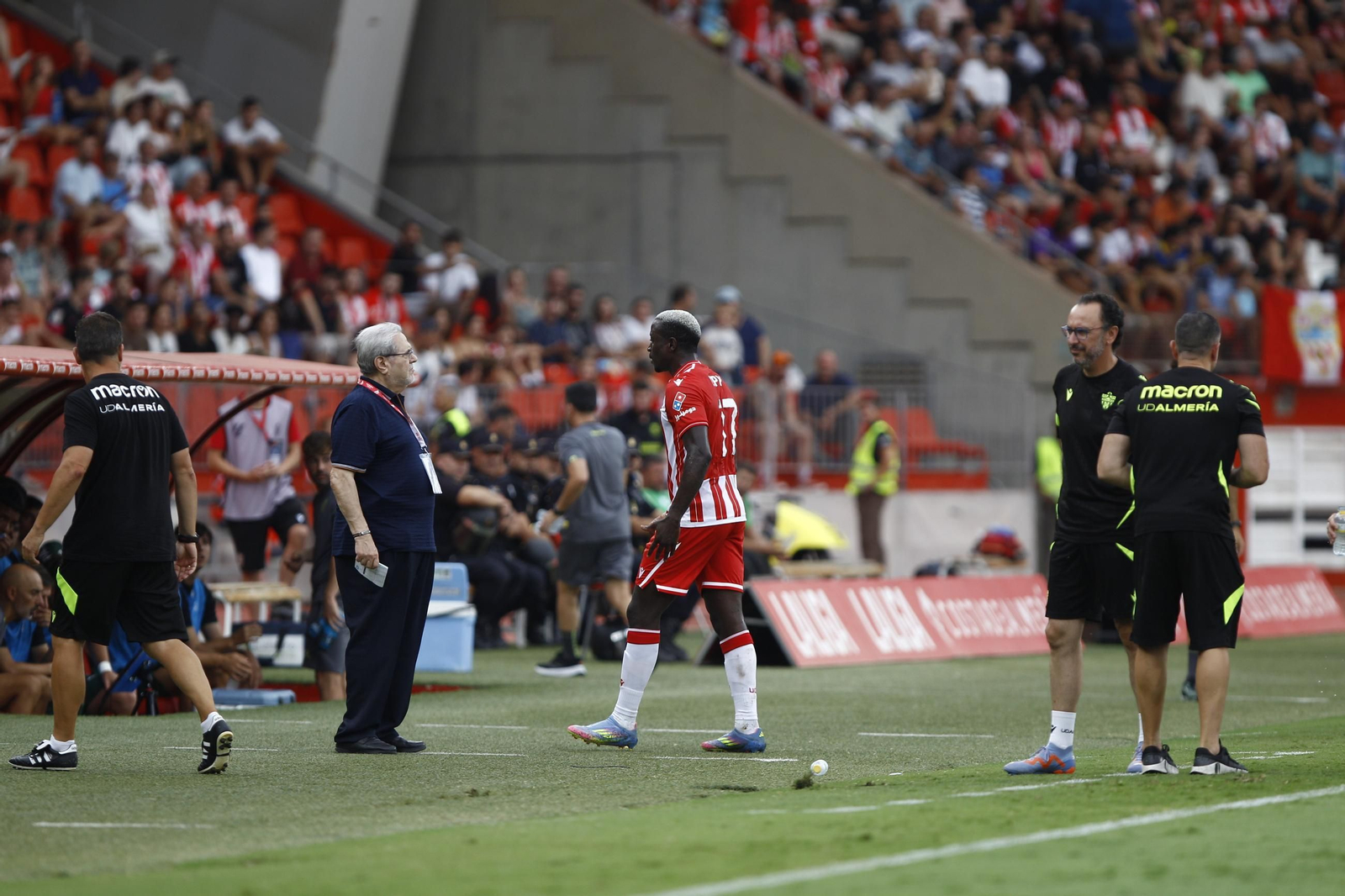 Las mejores fotos del partido U.D. Almería-Racing de Santander