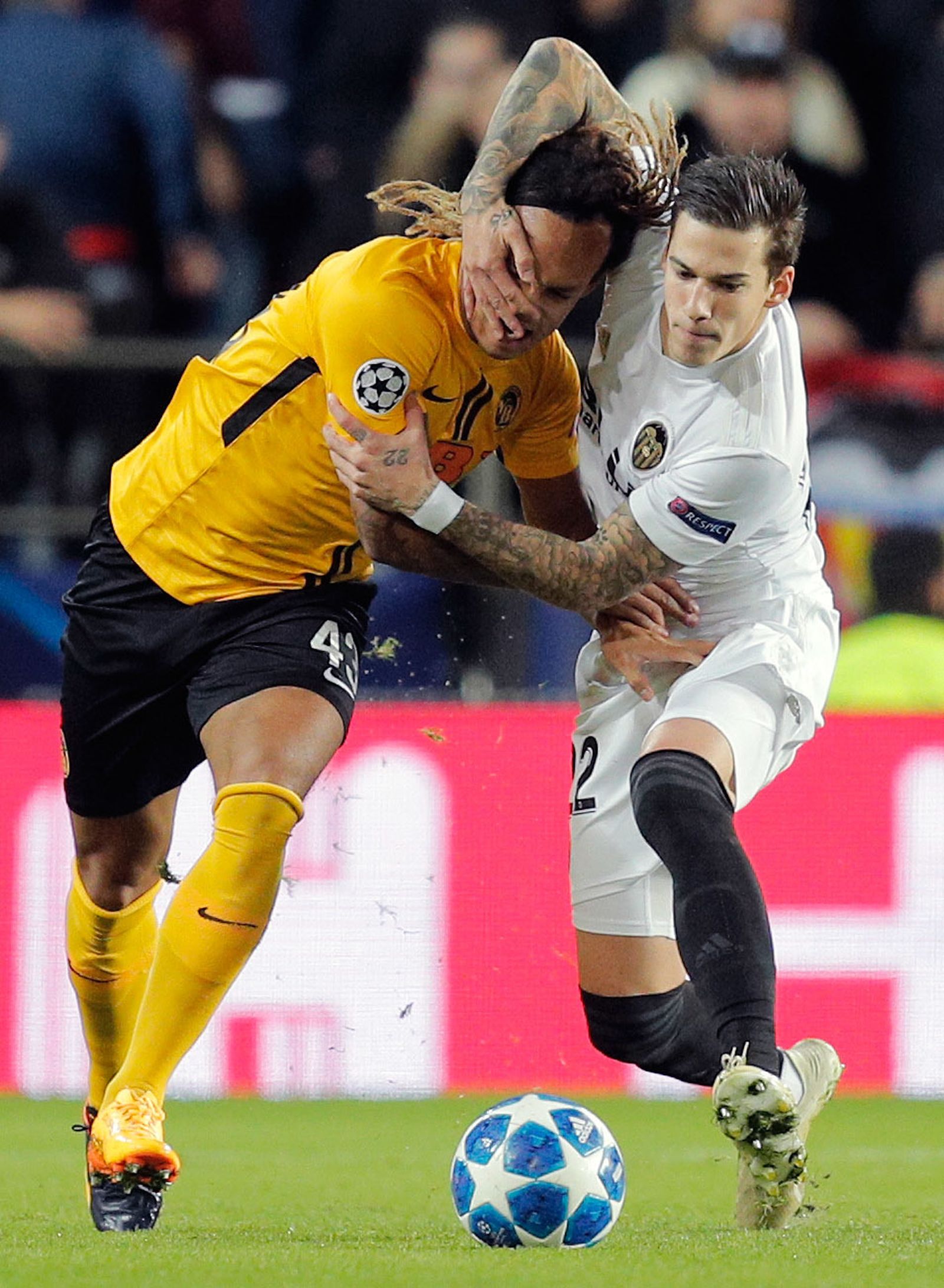 Las imágenes del Valencia-Young Boys