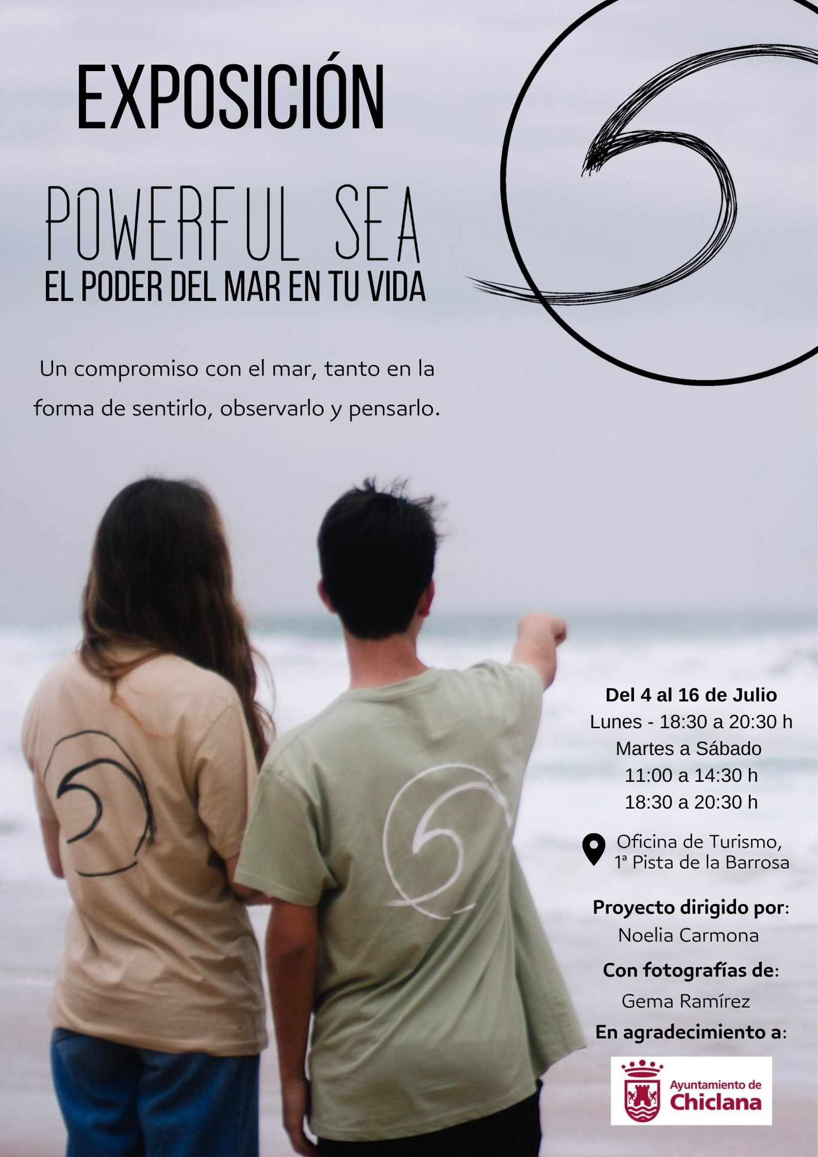 El Punto de Información Turística de la primera pista acoge la exposición  ‘Powerful Sea. El poder del mar en tu vida’