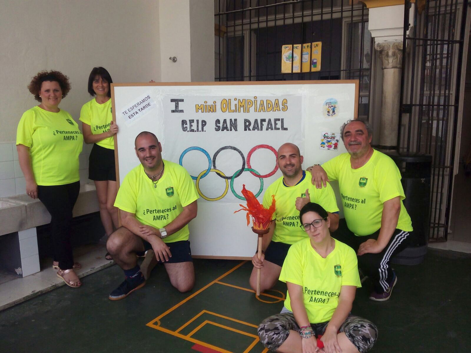 El colegio público San Rafael celebra las I Miniolimpiadas