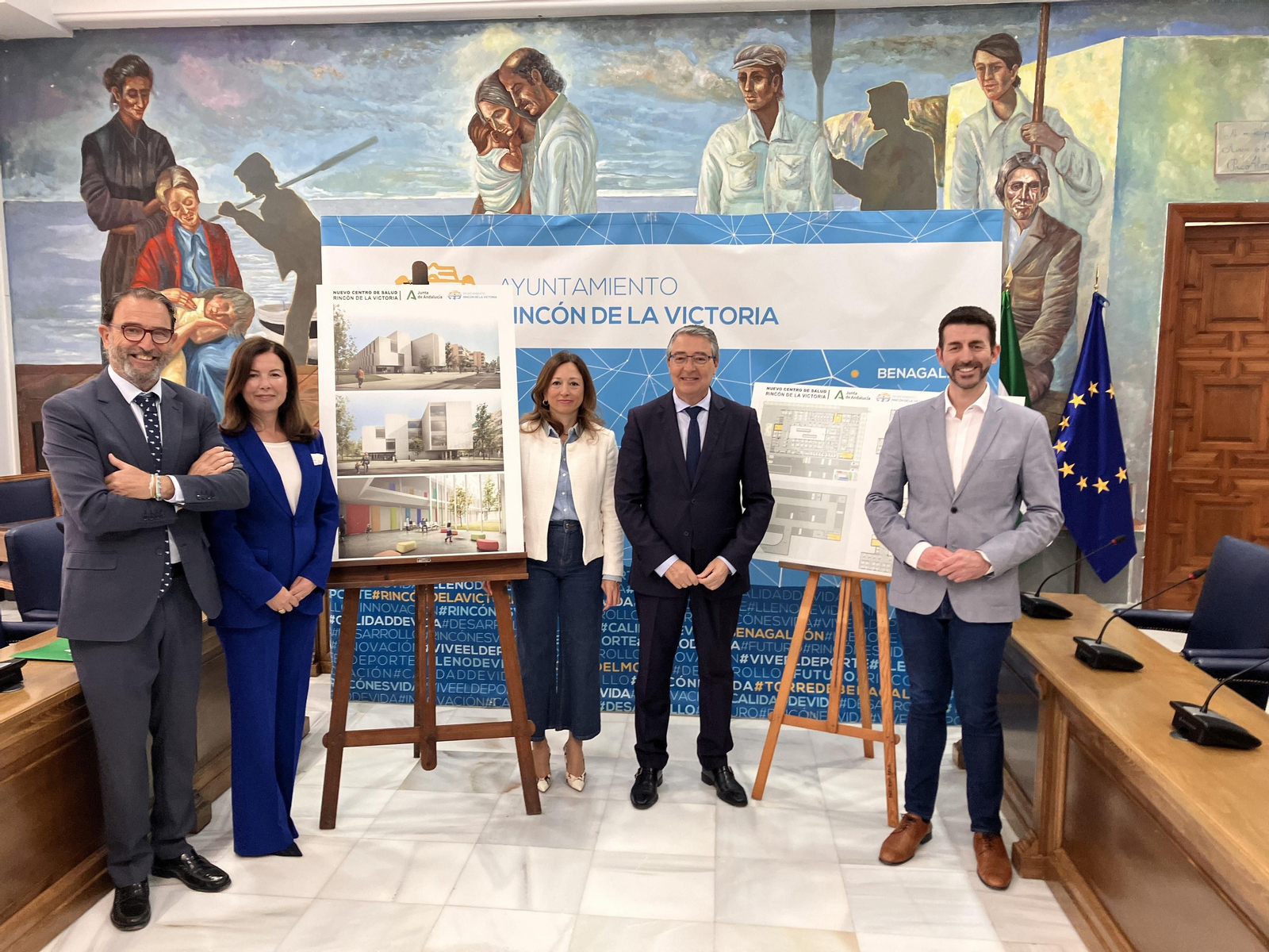 Presentación del proyecto del nuevo centro de salud de Rincón de la Victoria