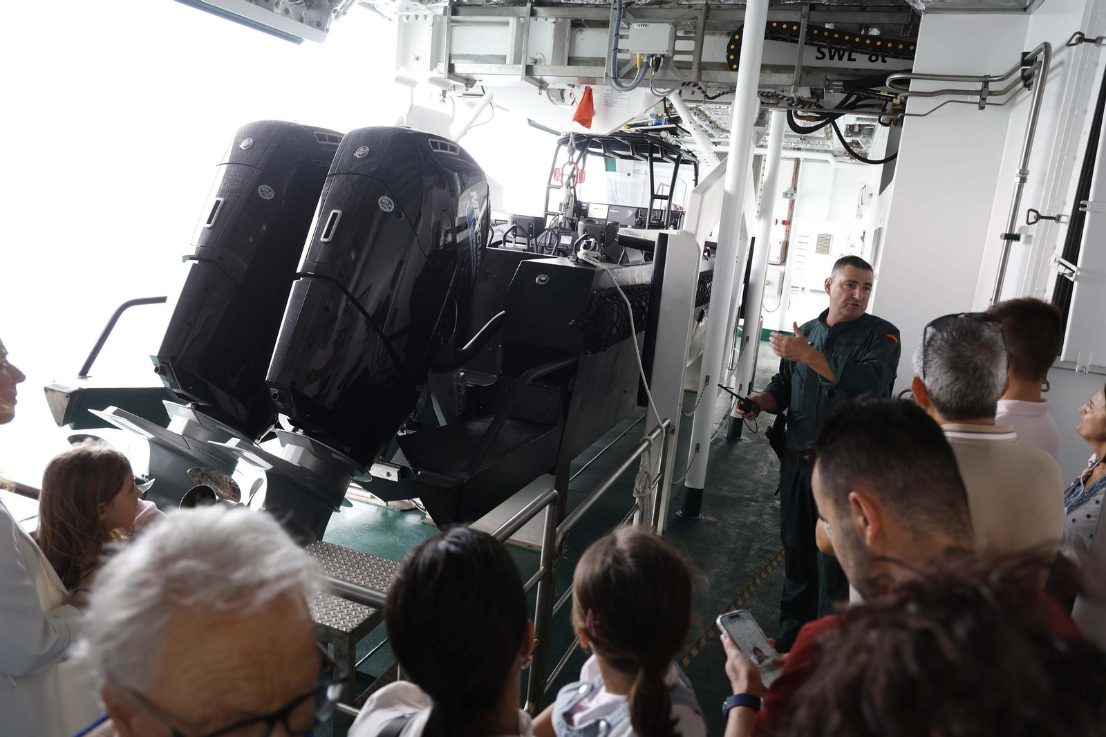 Fotos del nuevo patrullero de la Guardia Civil " Duque de Ahumada " en el Puerto de Algeciras