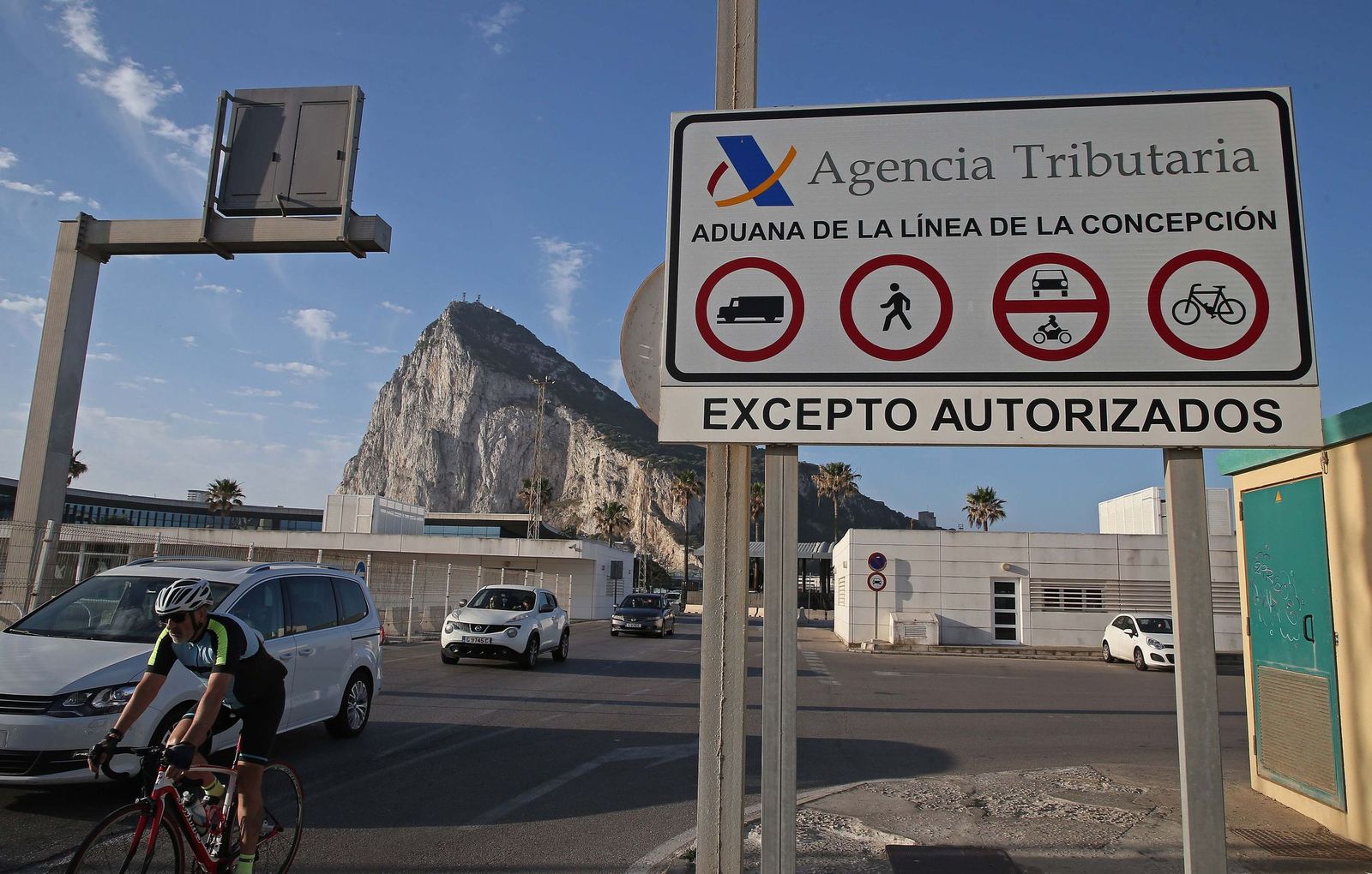 Detalle de la Aduana de La Línea.