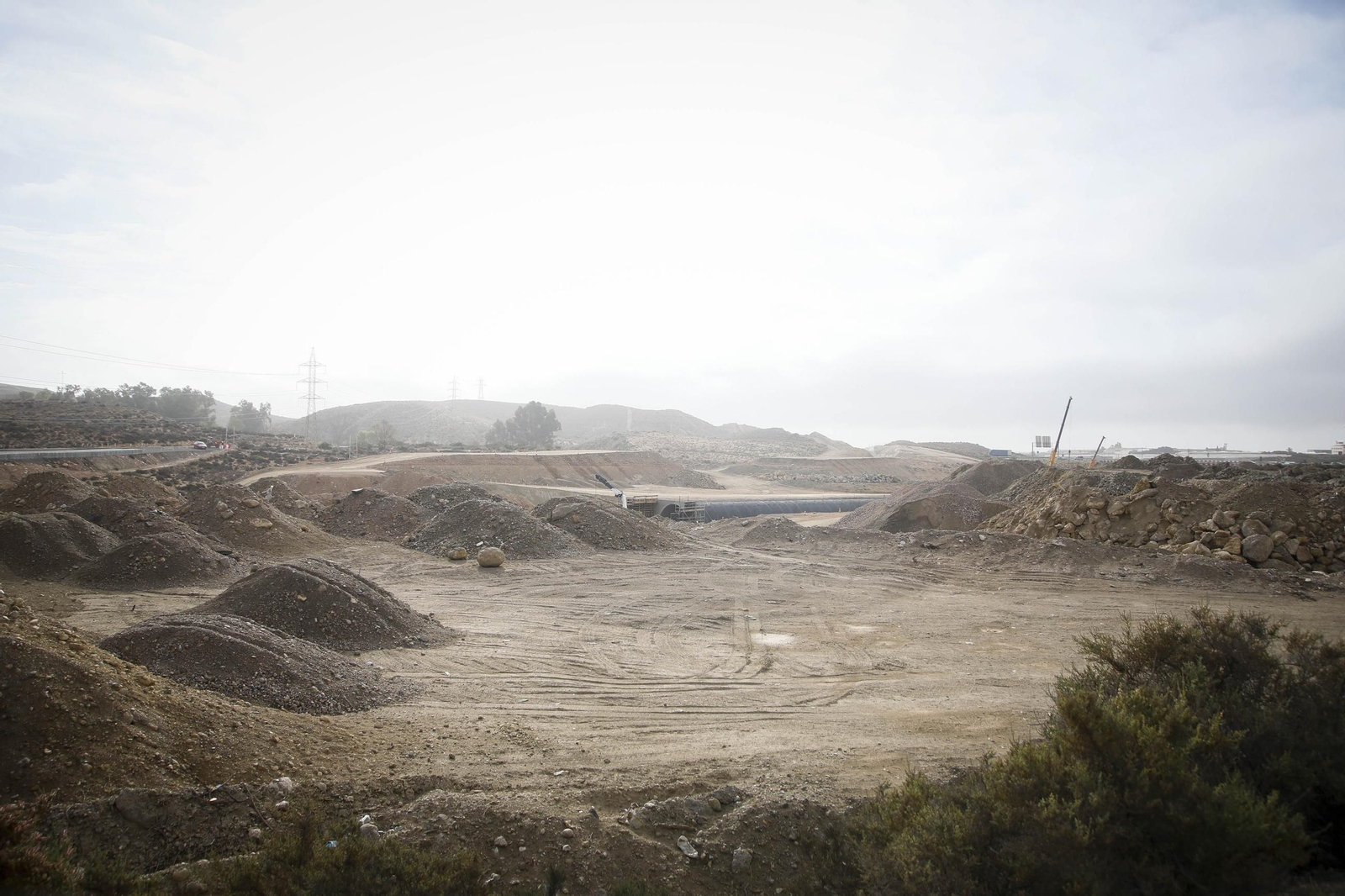 Las imágenes de las obras para la conexión entre la A7 y la A-92 en Viator