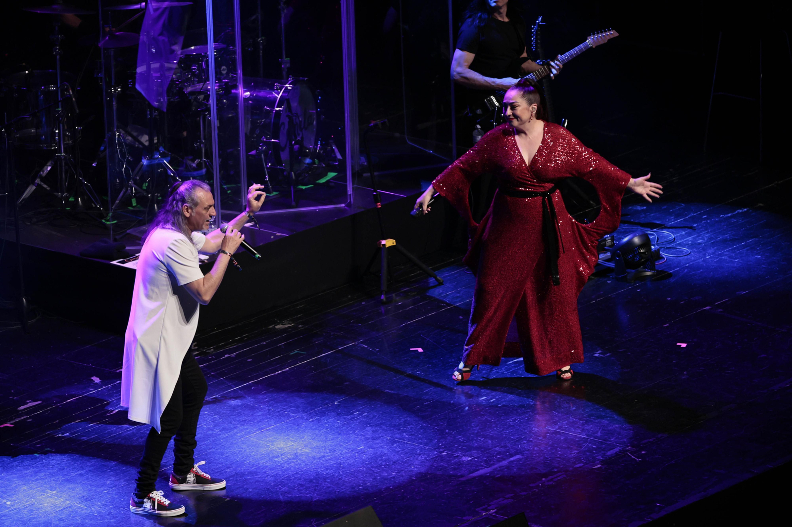 Las imágenes del concierto de Camela Las imágenes del concierto de Camela