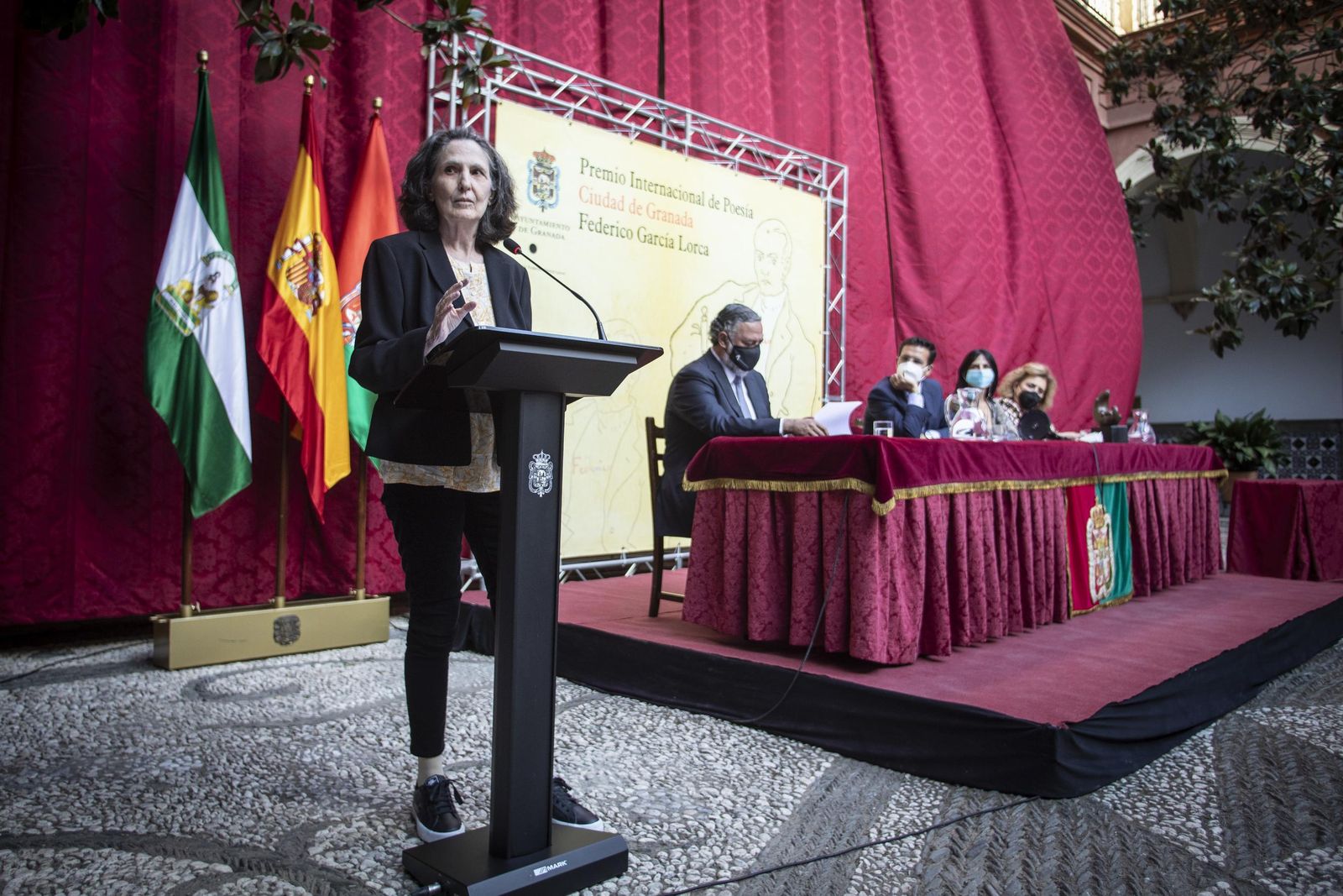 La entrega del Premio Lorca de Poesía a Yolanda Pantín, en imágenes