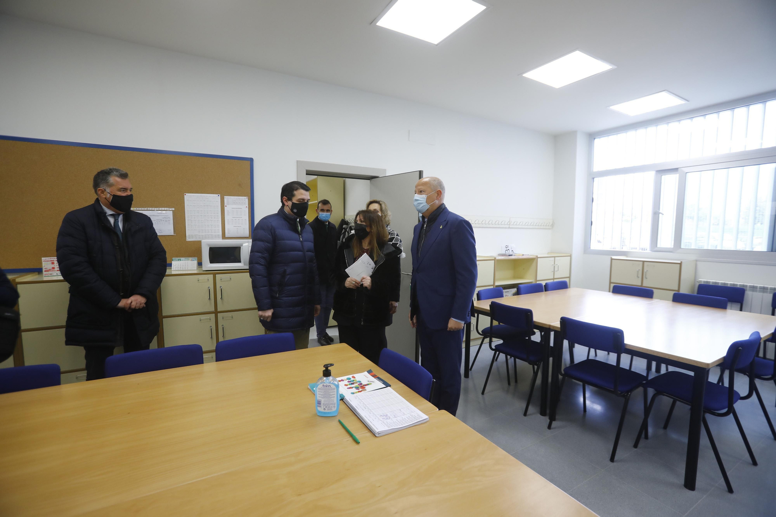 Las fotografías de la inauguración del colegio Turruñuelos.
