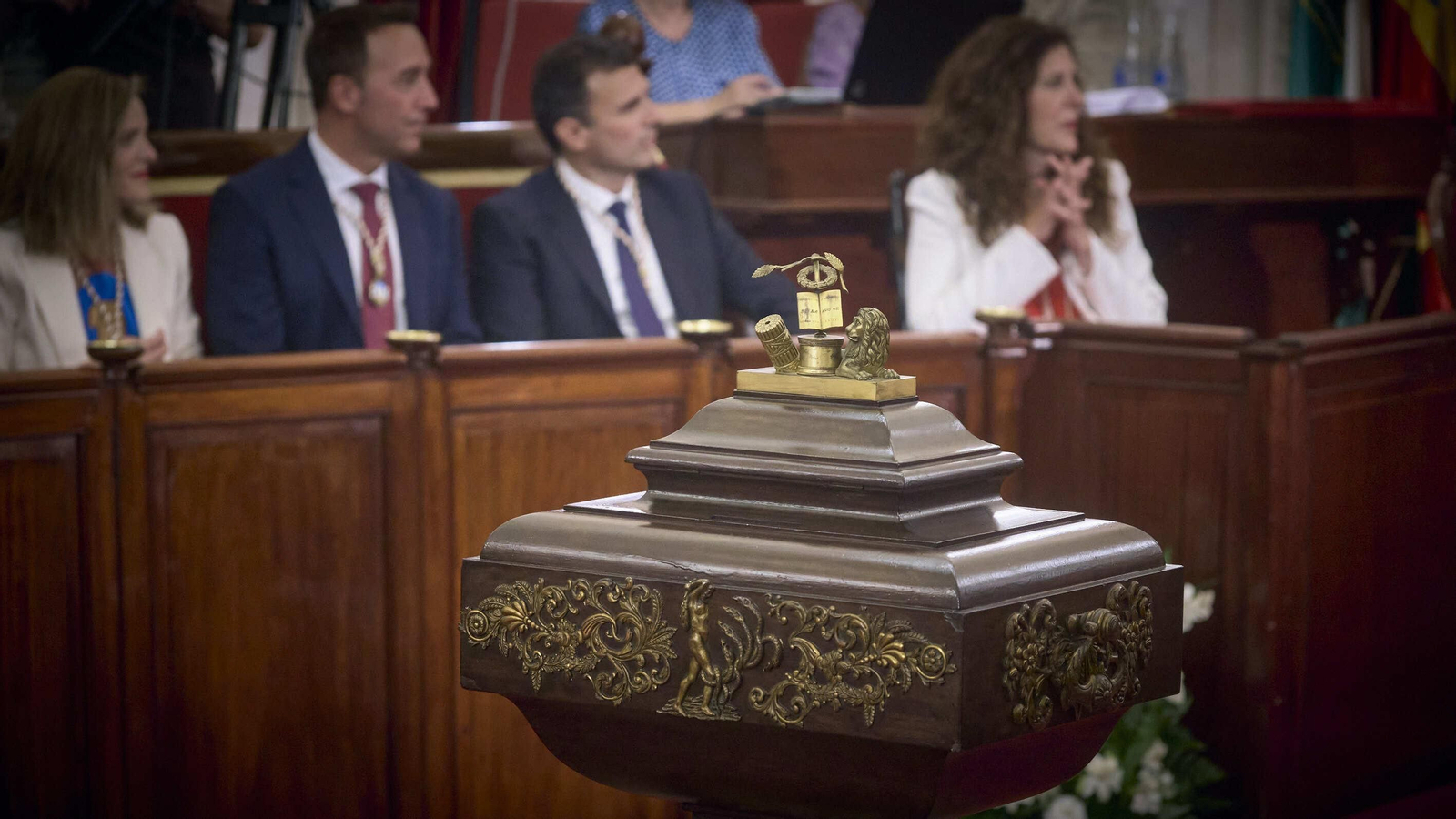 Pleno de  investidura de Bruno García.