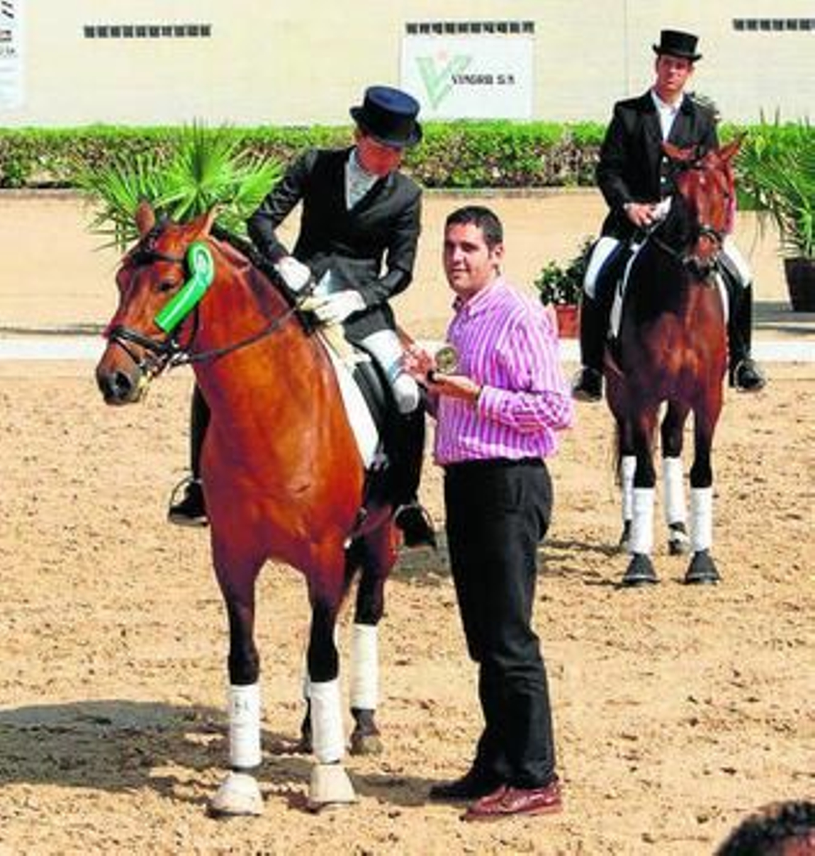 Momento de la entrega de premios.
