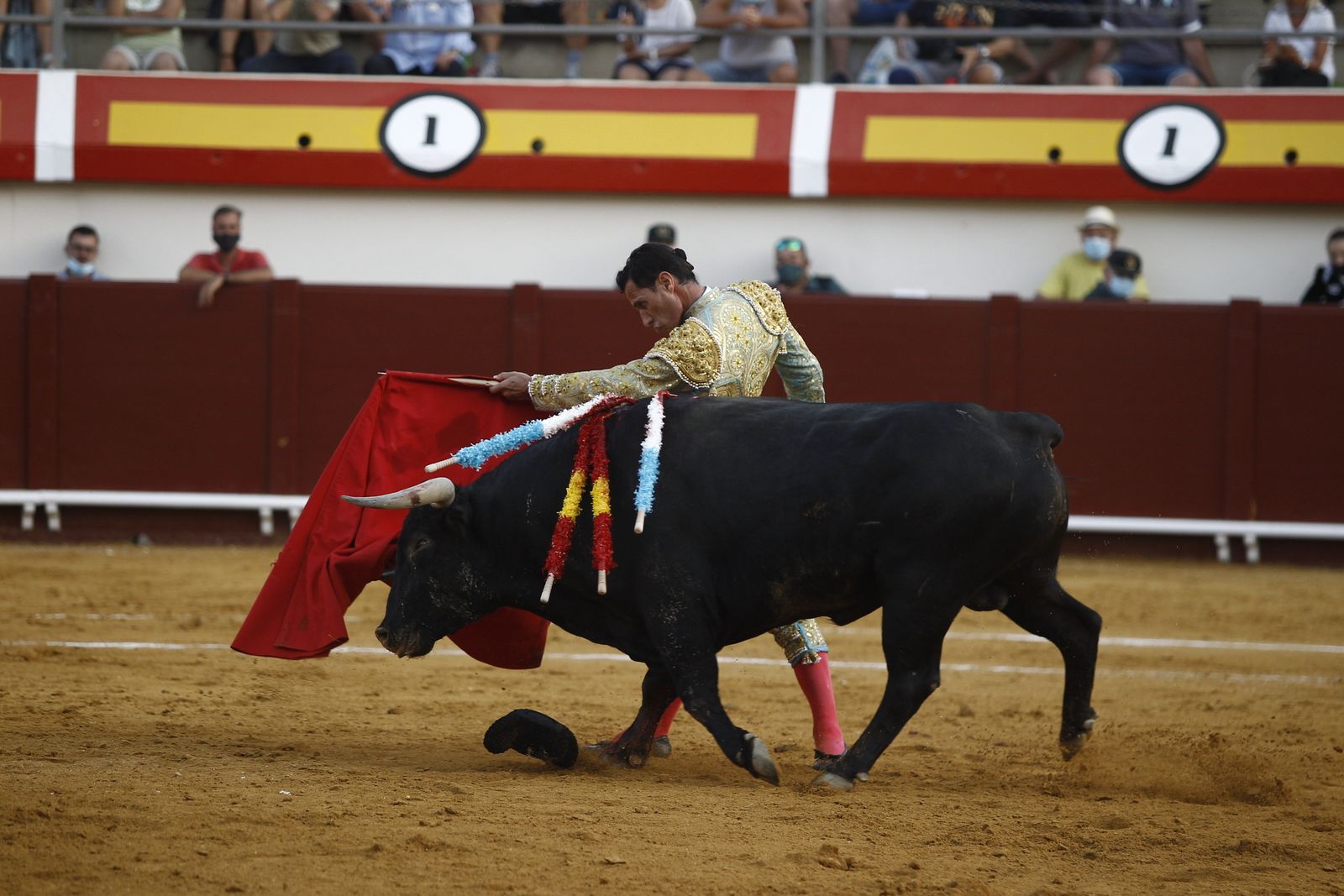 Corrida de toros del diestro Jesús de Almería en Vera.