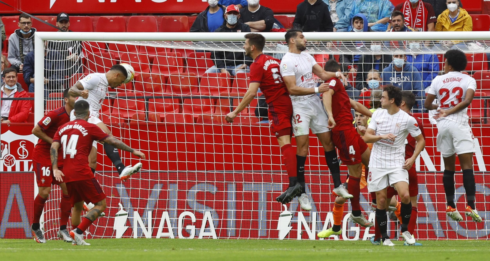 Las imágenes del Sevilla-Osasuna