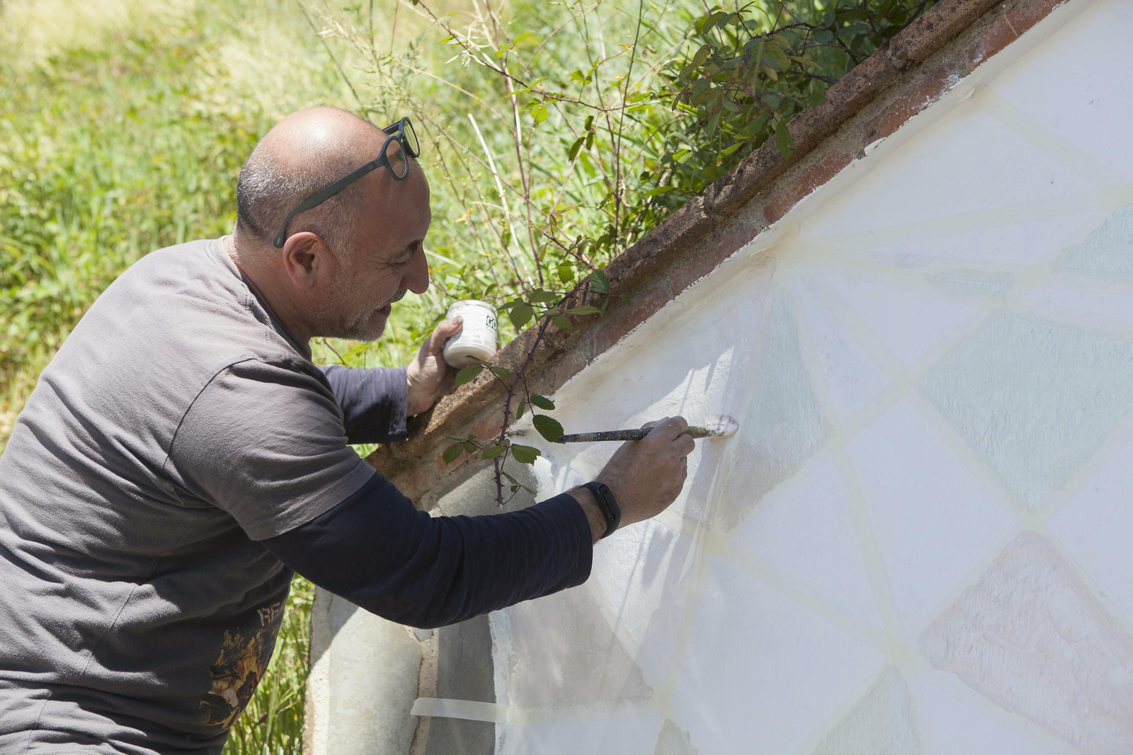 Una de las actuaciones en Genalguacil.