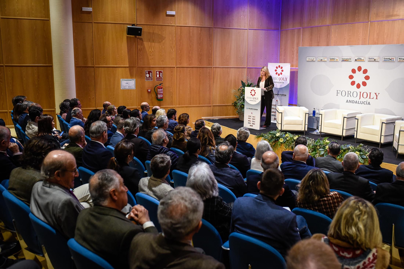 Imágenes del Foro Joly Andalucía Sostenibilidad en el Cluster portuario