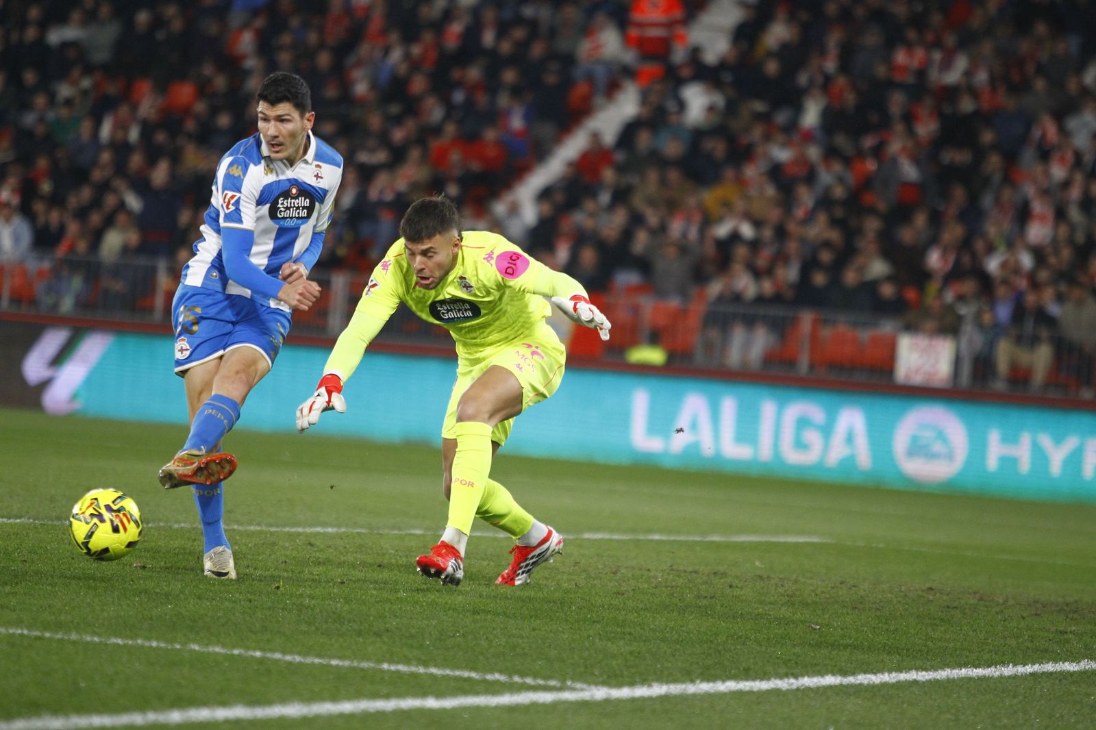 Las fotos del partido U.D. Almería - Deportivo de La Coruña