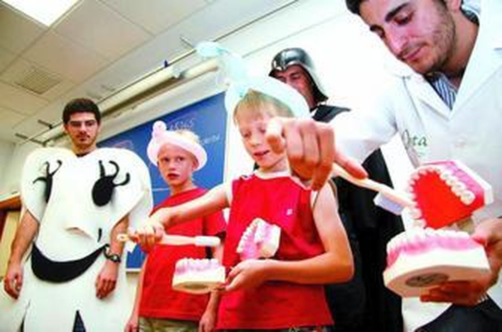 Dentista gratis para los niños bielorrusos