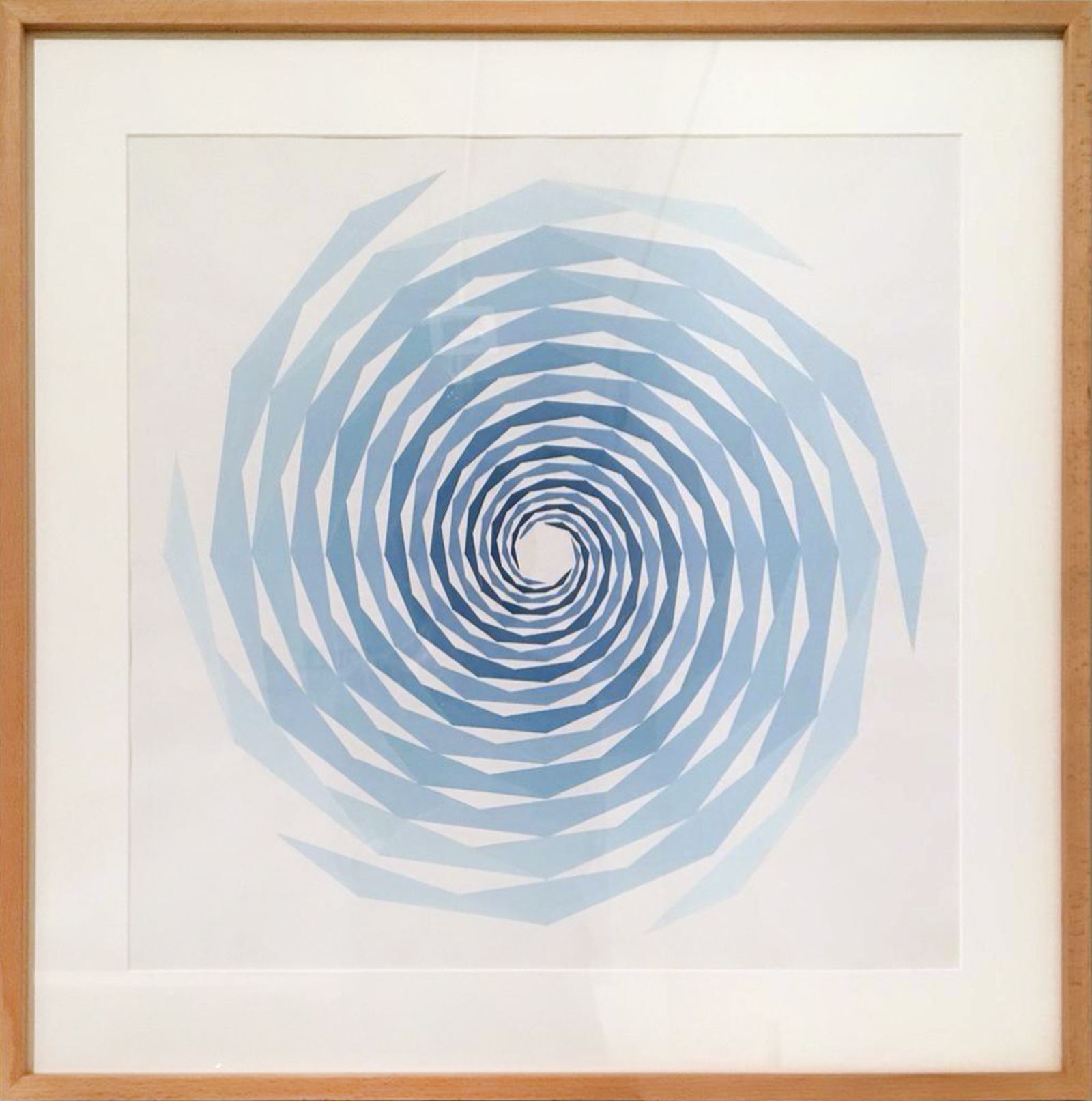 Una de las obras de Monika Buch que se muestran en la galería Rafael Ortiz.