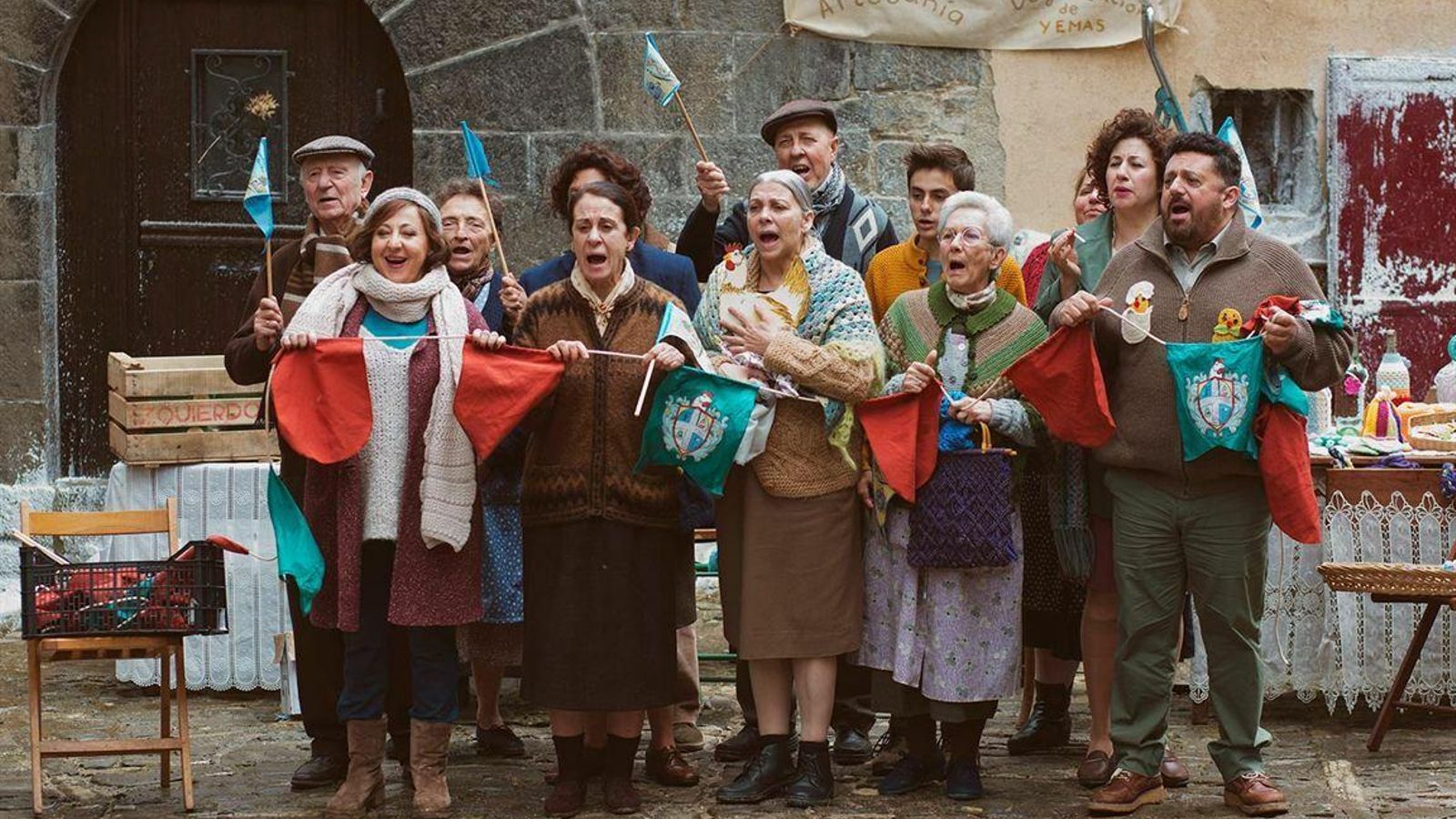 Los habitantes de Fuentejuela de Arriba.