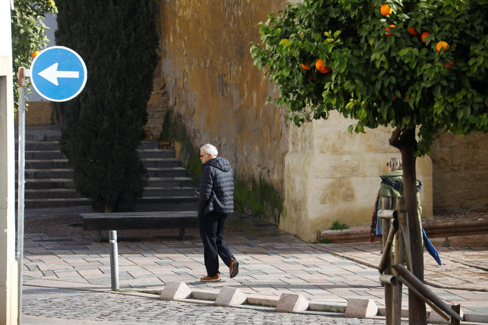 Un paseo en imágenes por el barrio de Santa Marina en pleno invierno