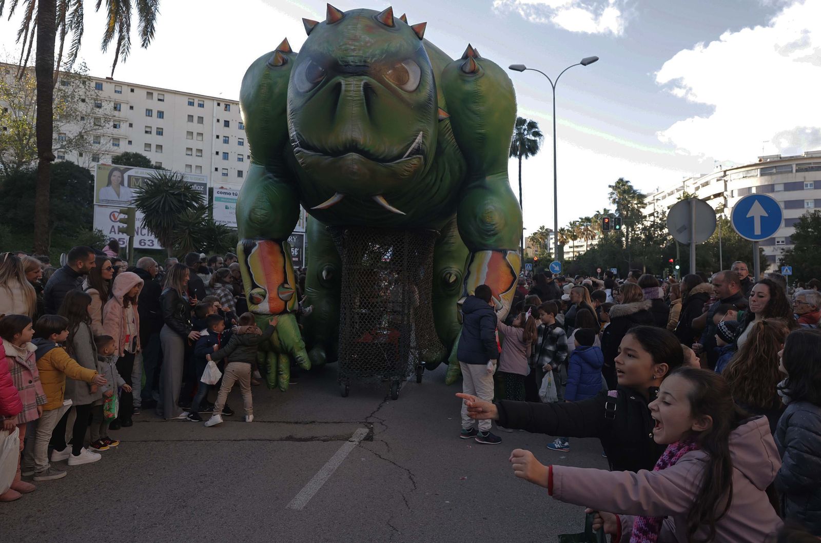 Fotos de la cabalgata de los Reyes Magos en Algeciras