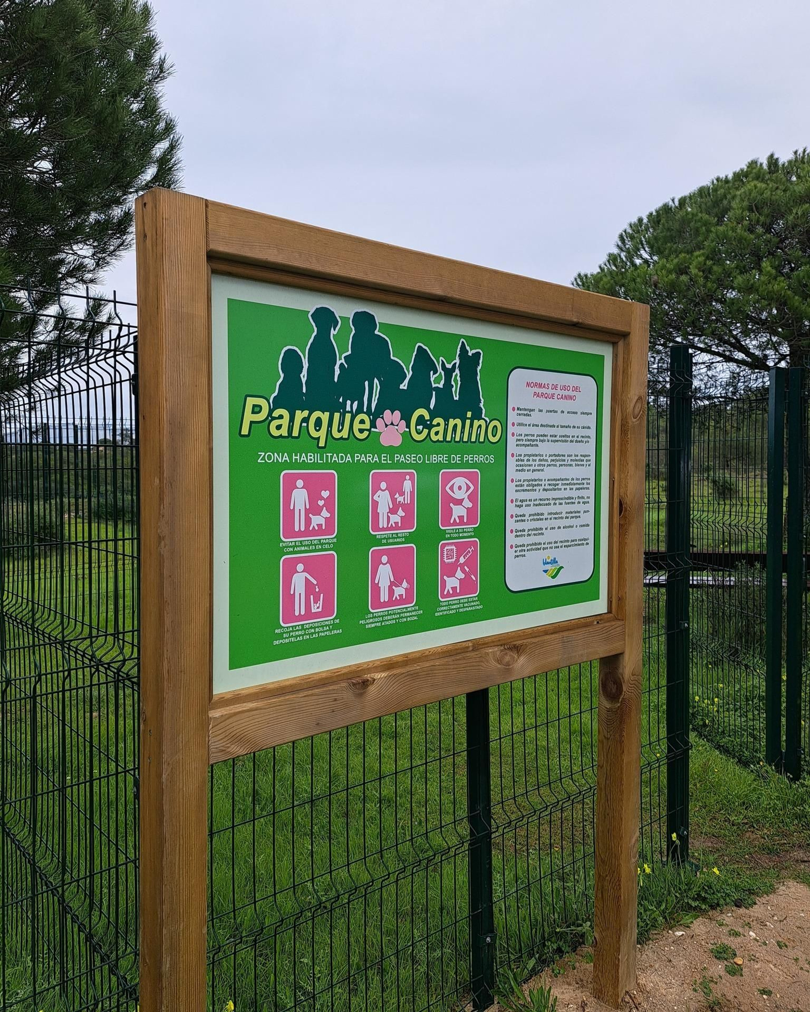 Nuevo parque canino de Islantilla