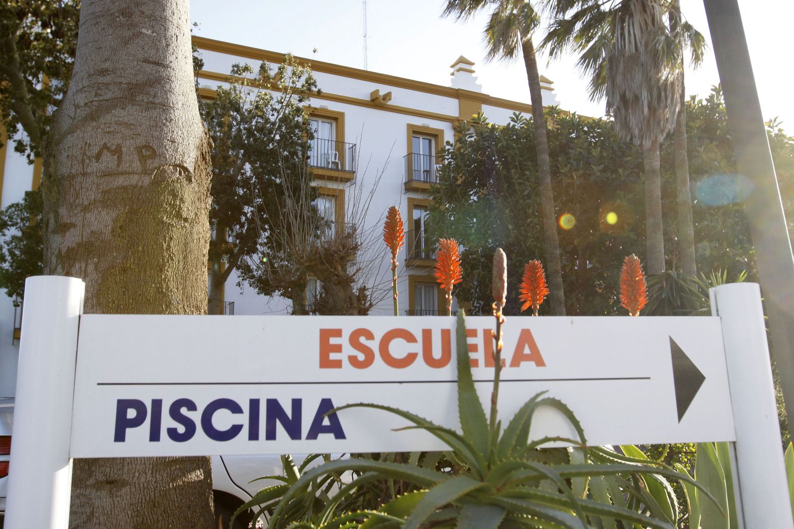 El Hotel Escuela Fuentemar, en una imagen de archivo.