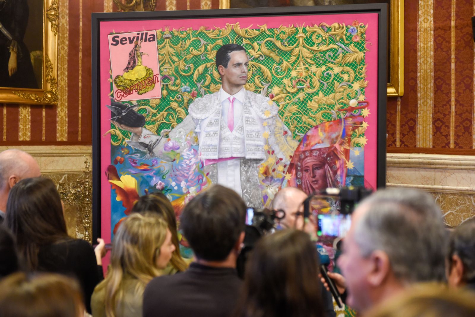 La presentación del cartel de las Fiestas de Primavera de Sevilla 2024, en imágenes