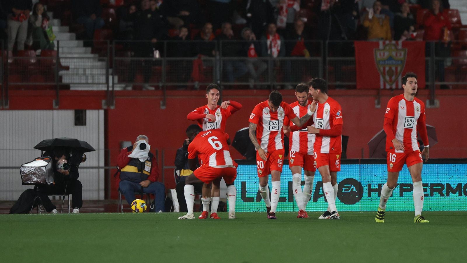 Las fotos del UD Almería - Málaga CF