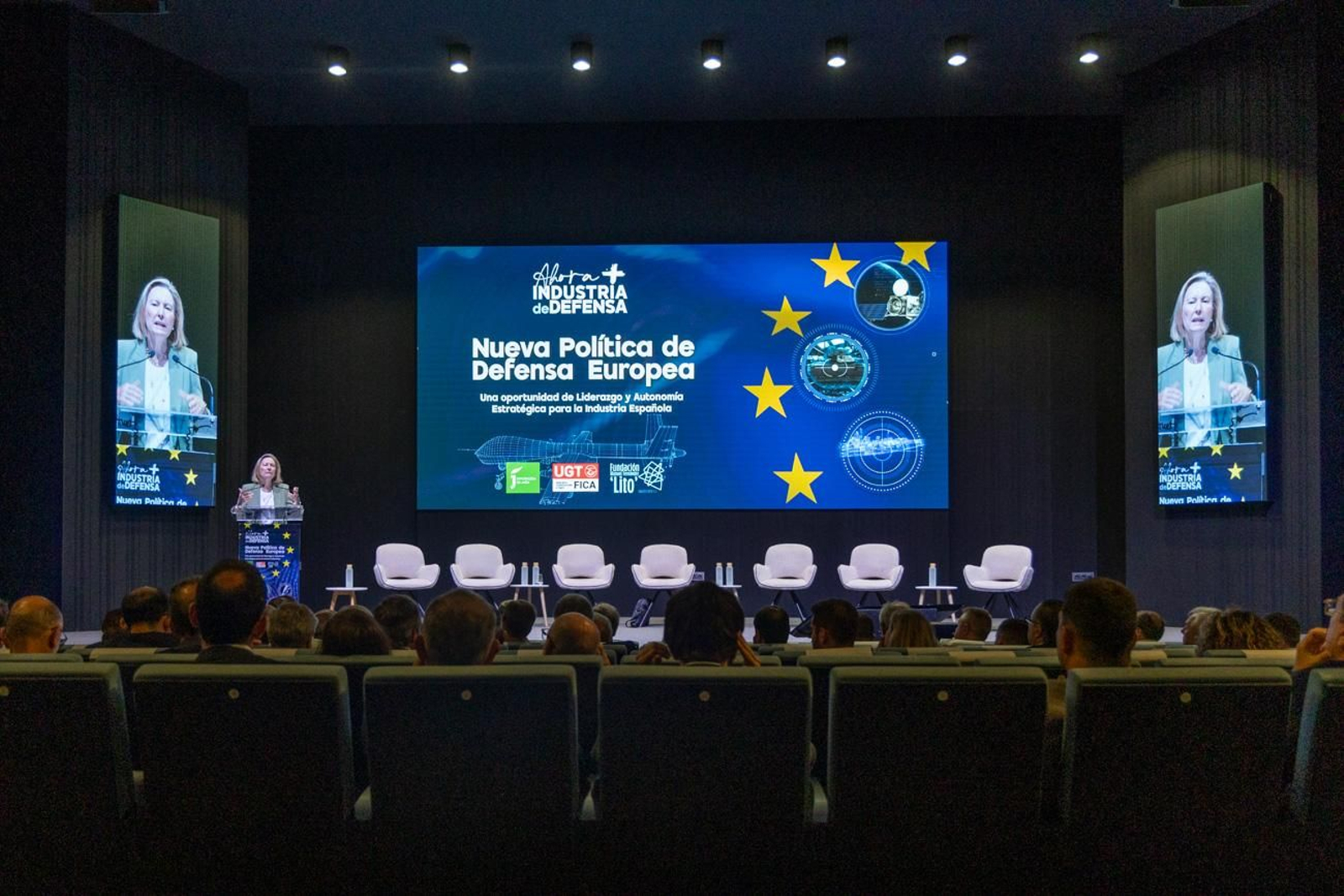 Clausura de las jornadas "Nueva política de defensa europea. Una oportunidad de liderazgo y autonomía estratégica para la industria española".