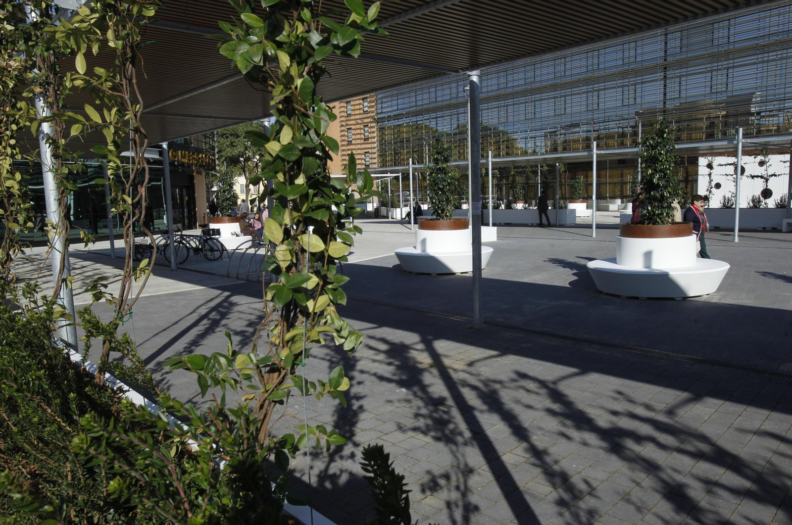 La reformada Plaza de Armas