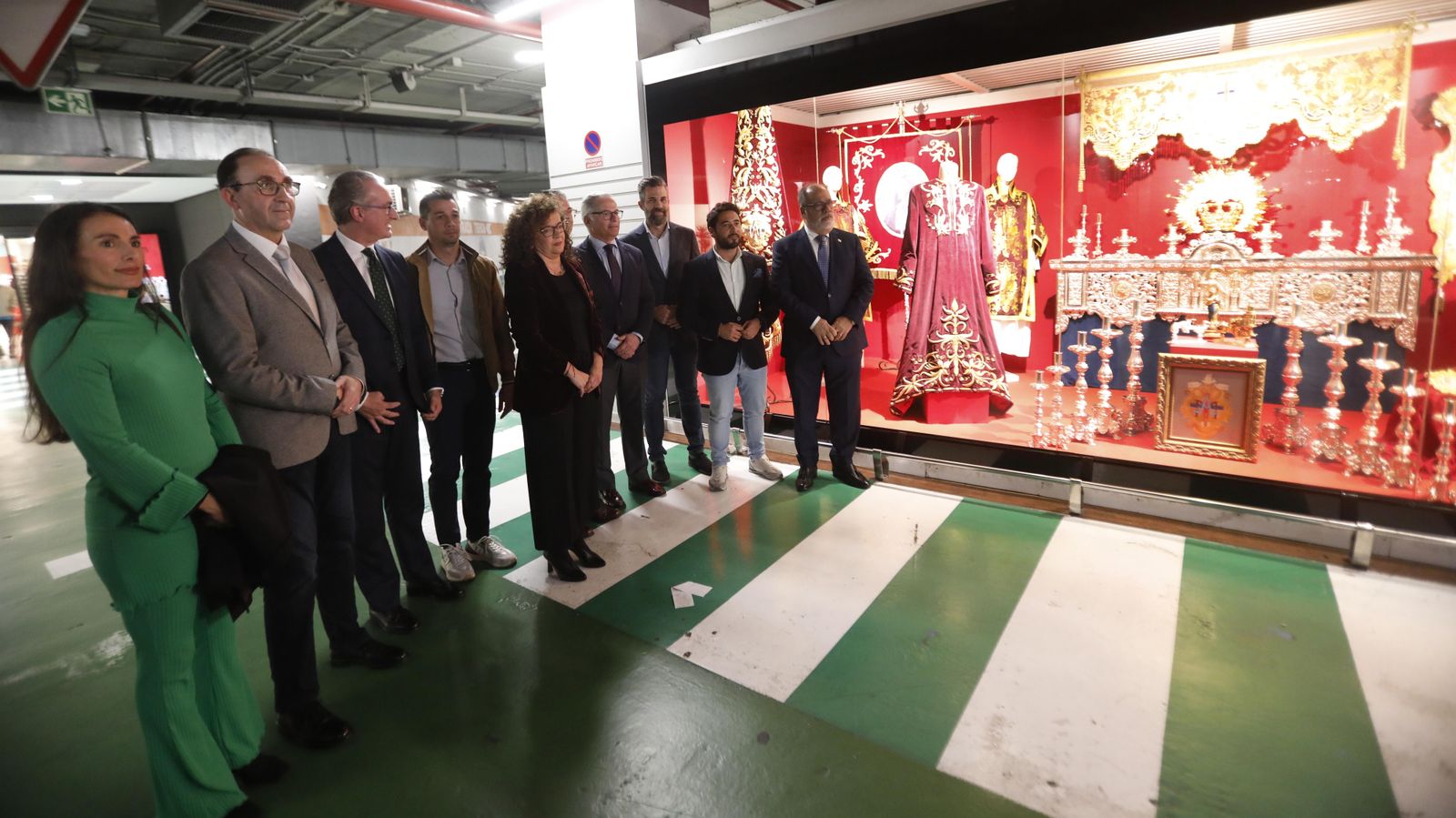 La exposición de Semana Santa en El Corte Inglés de Algeciras