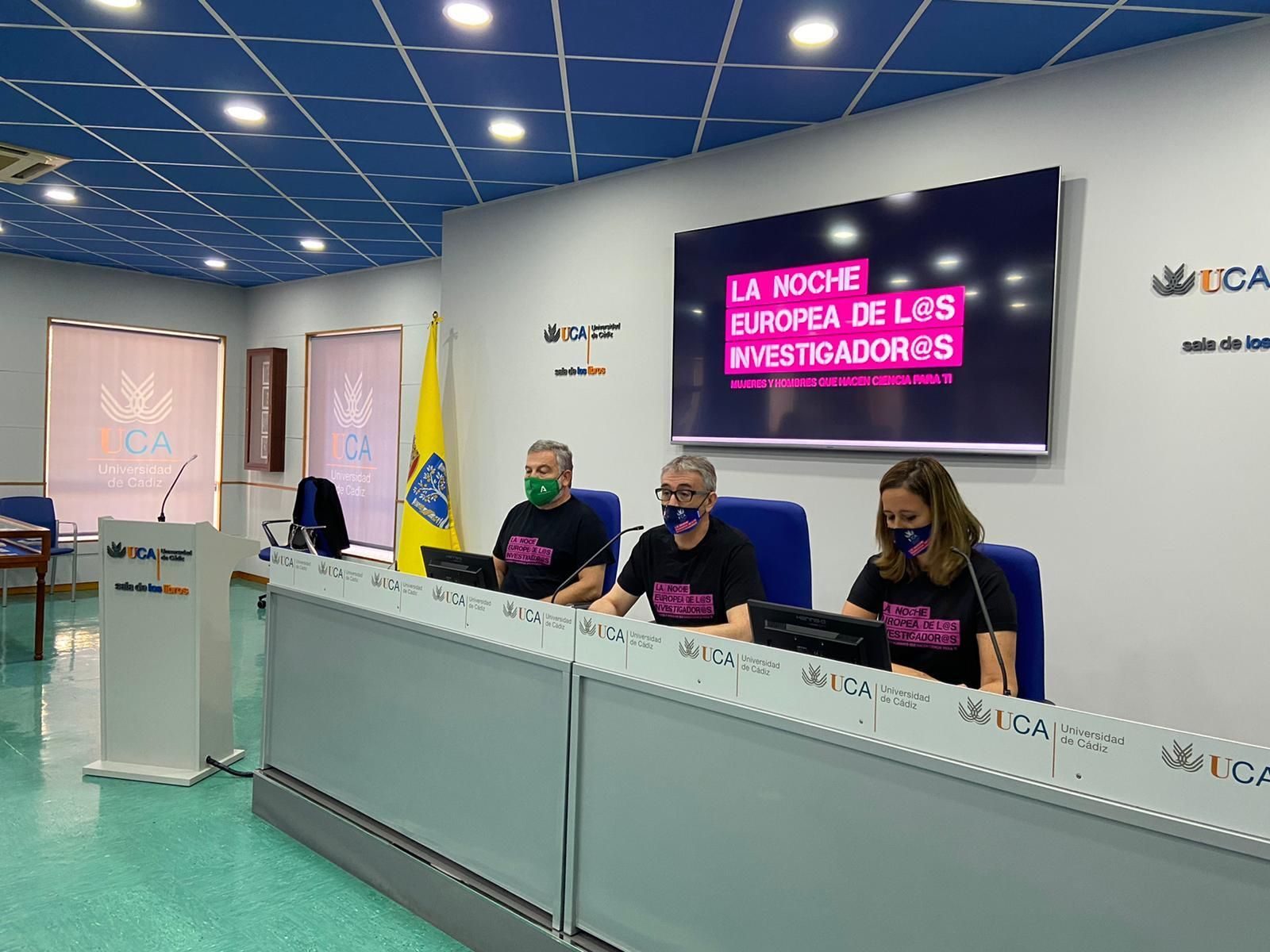 Un momento del acto de presentación.