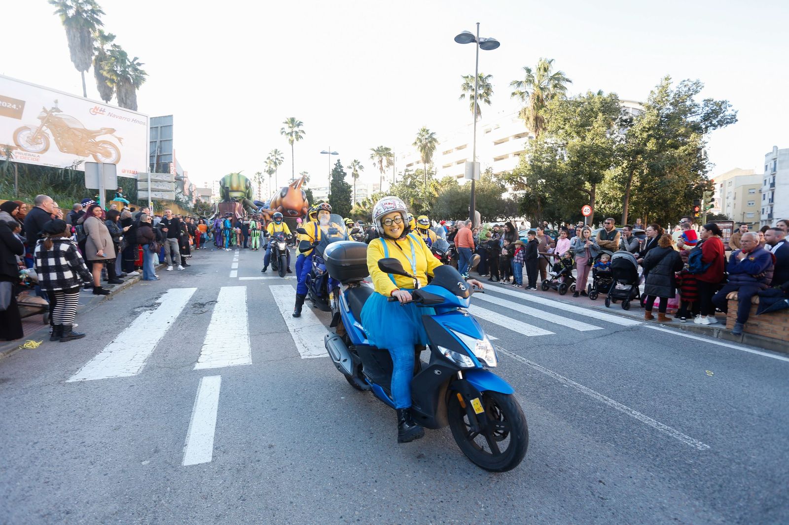 Búscate en las fotos de la cabalgata del Carnaval de Algeciras 2026
