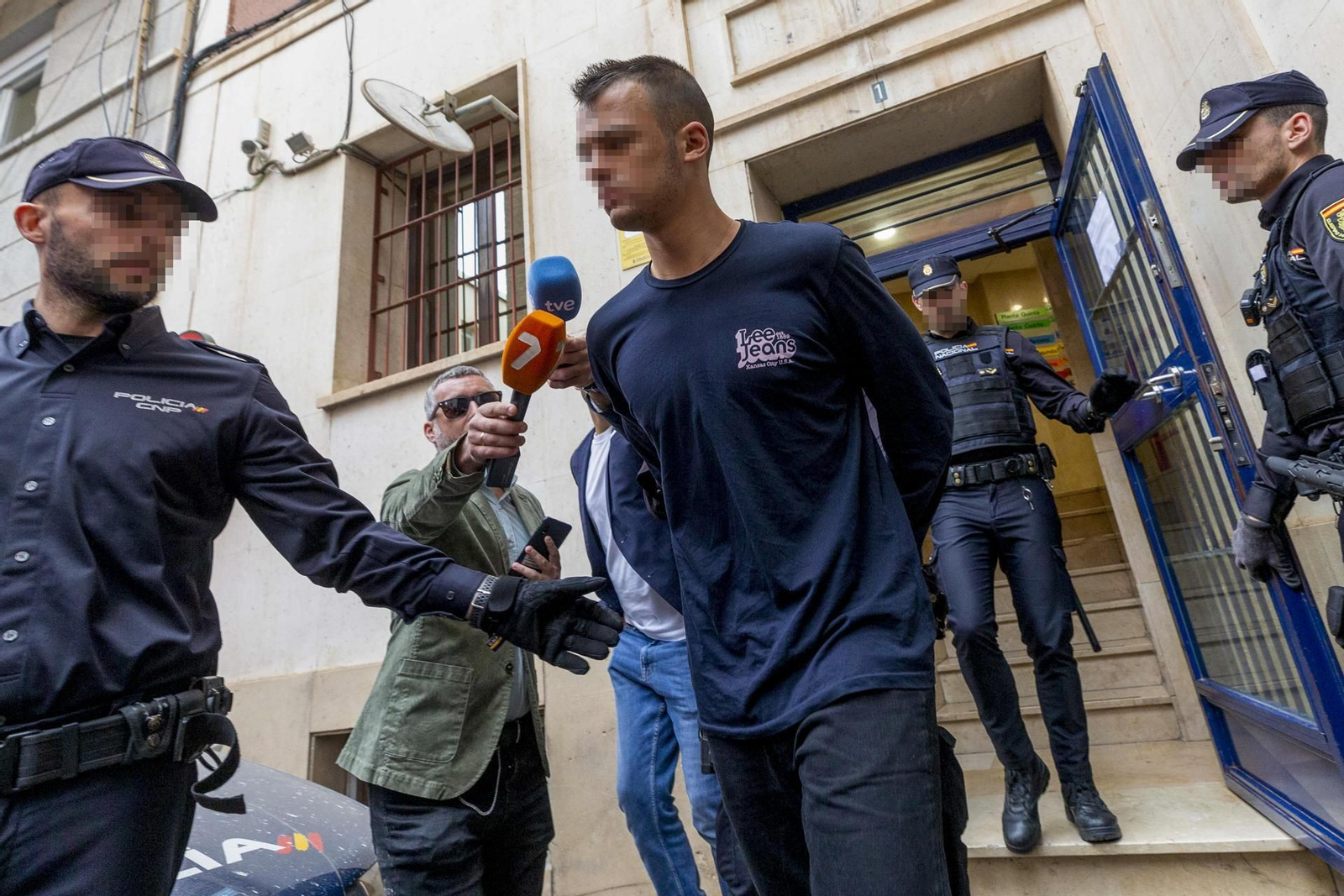 Imagen del acusado de matar a un hombre en el club de tiro de Canovelles