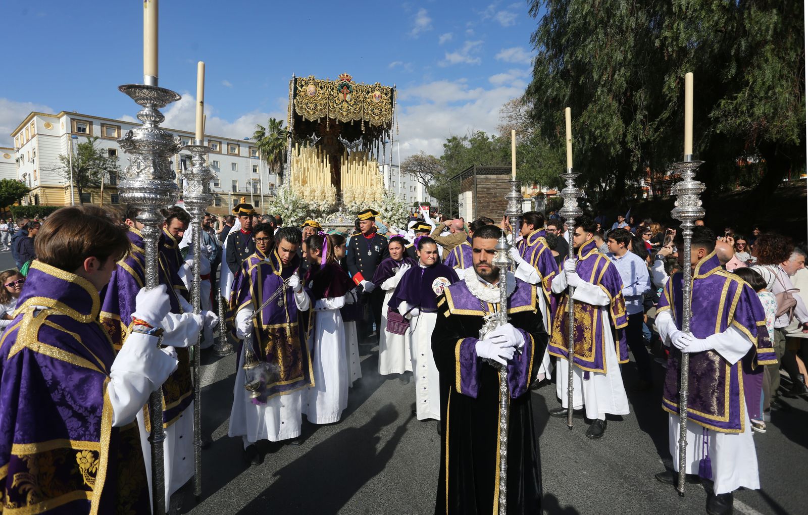 Imágenes de las Tres Caídas en el Lunes Santo 2019