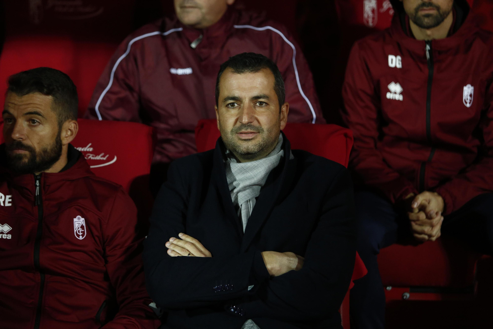 Diego Martínez lamentó la primera derrota del Granada en Los Cármenes
